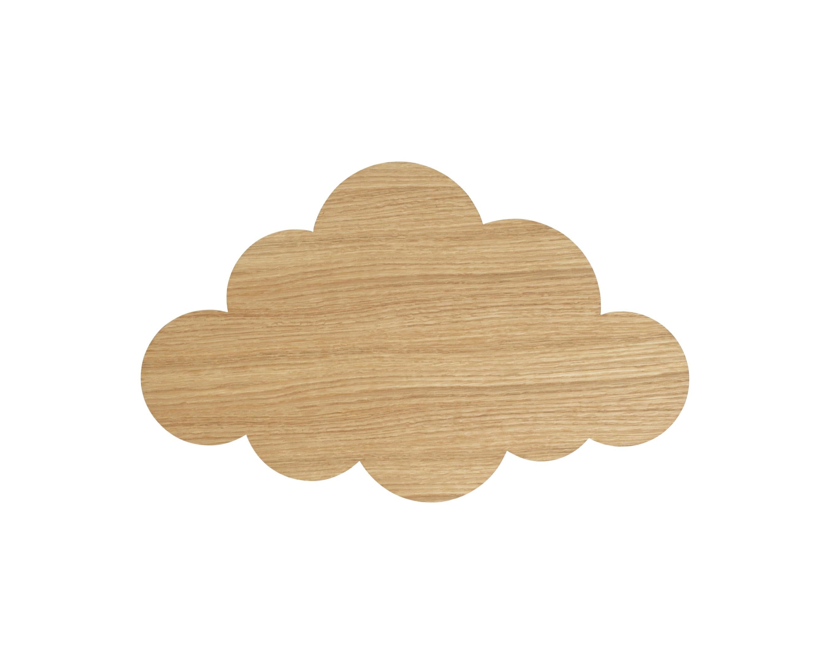 CLOUD wall lamp oak veneer