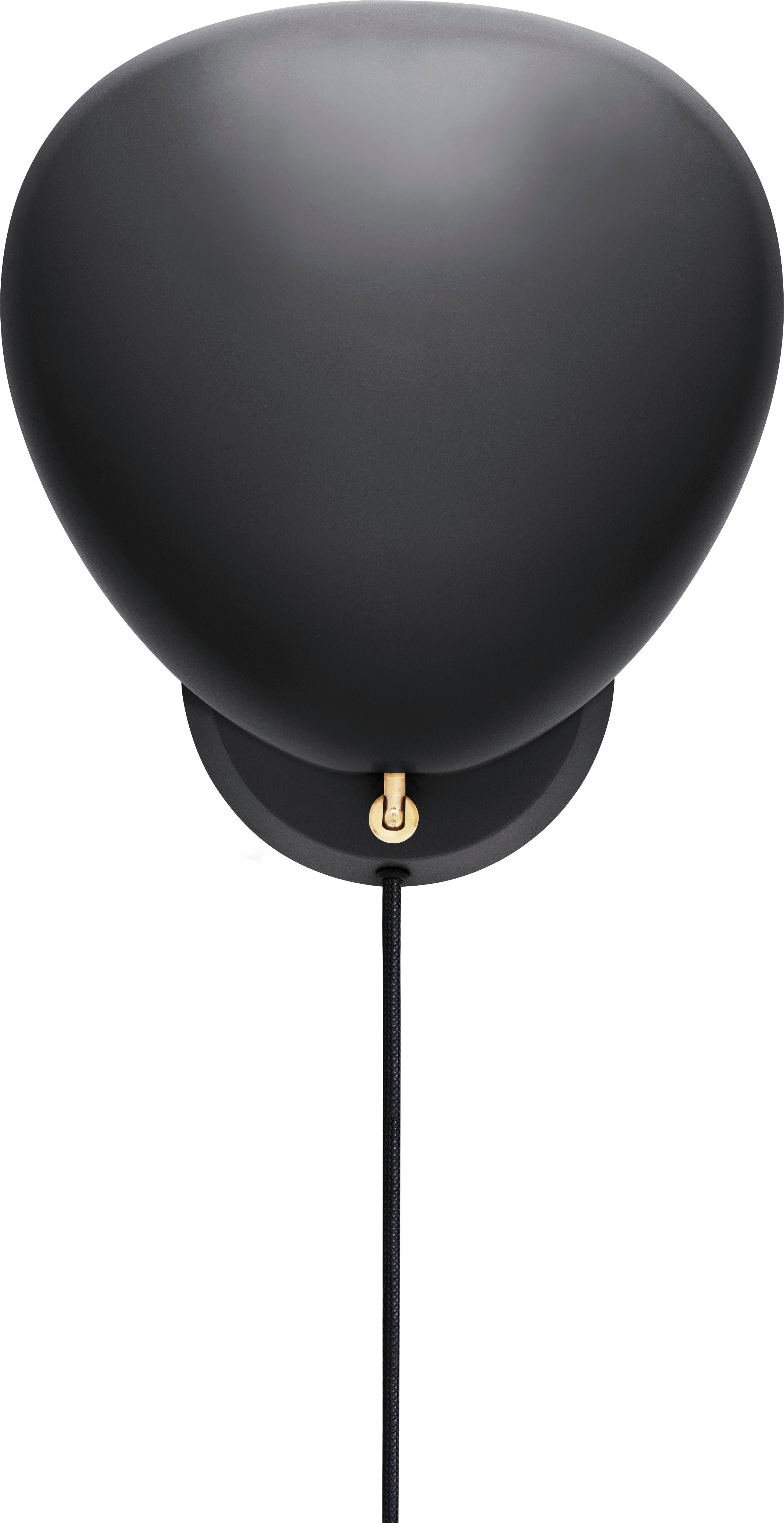 COBRA black wall lamp