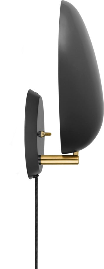 COBRA black wall lamp