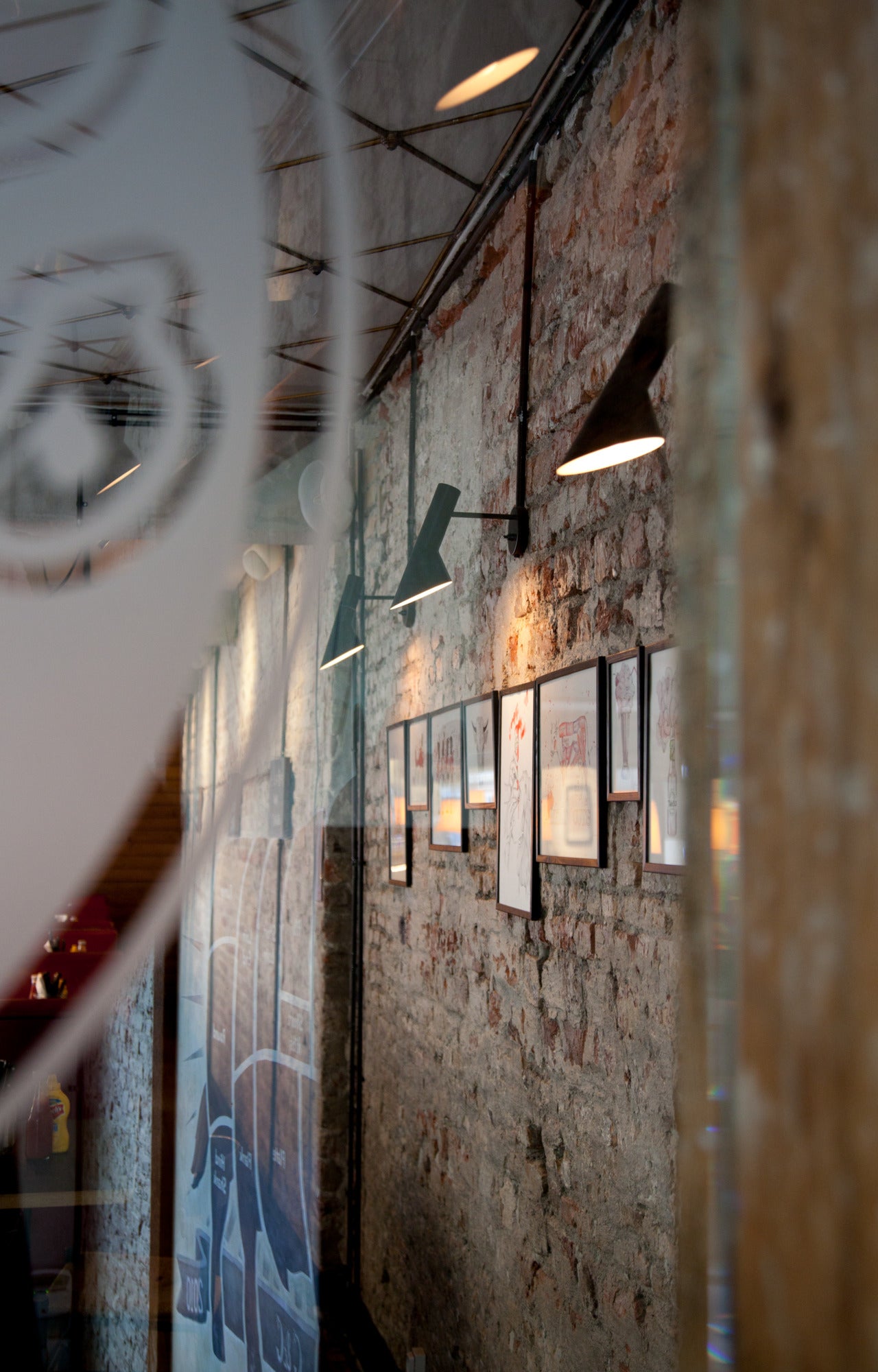 Nástenná lampa AJ petrol