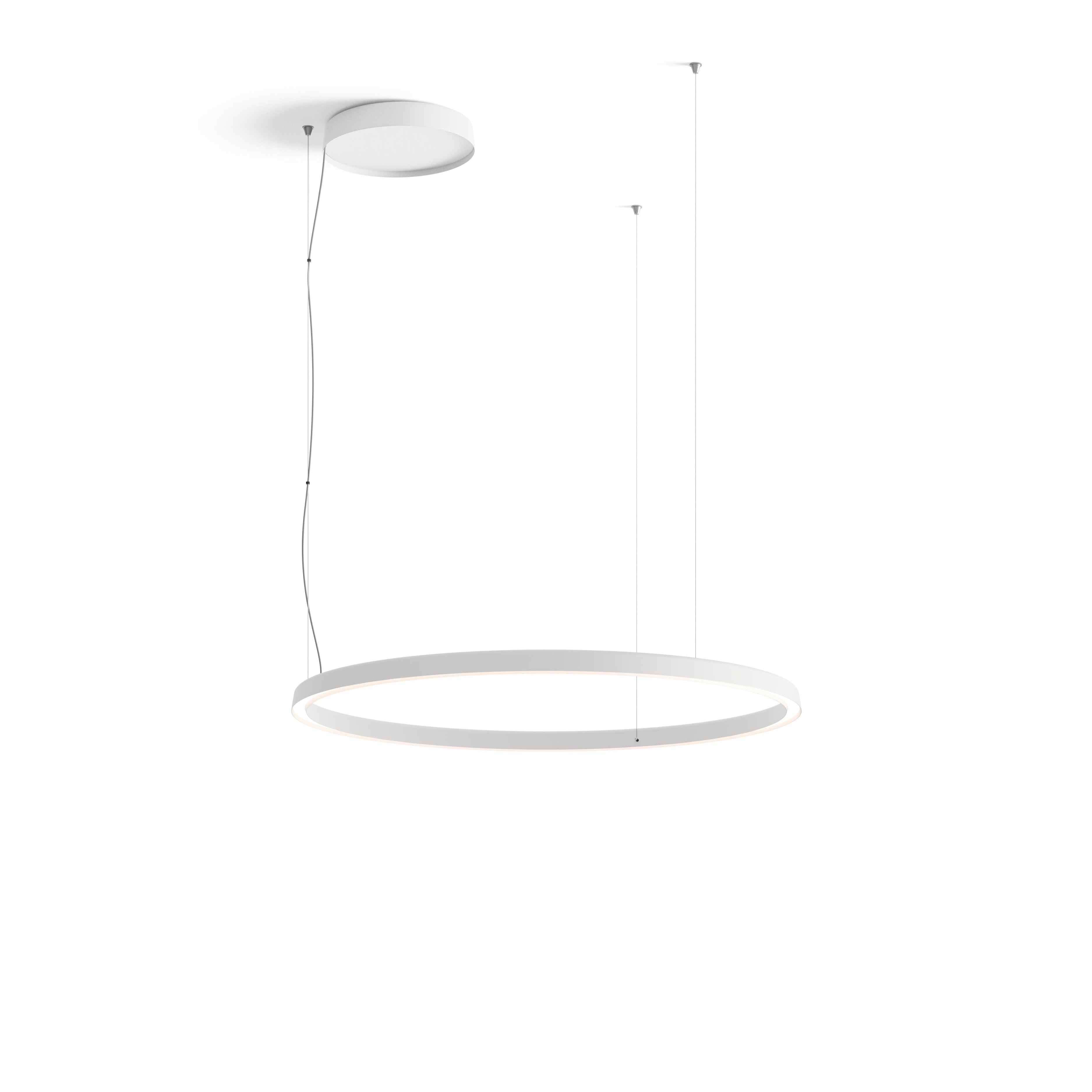 Závesná lampa COMPENDIUM CIRCLE kovová