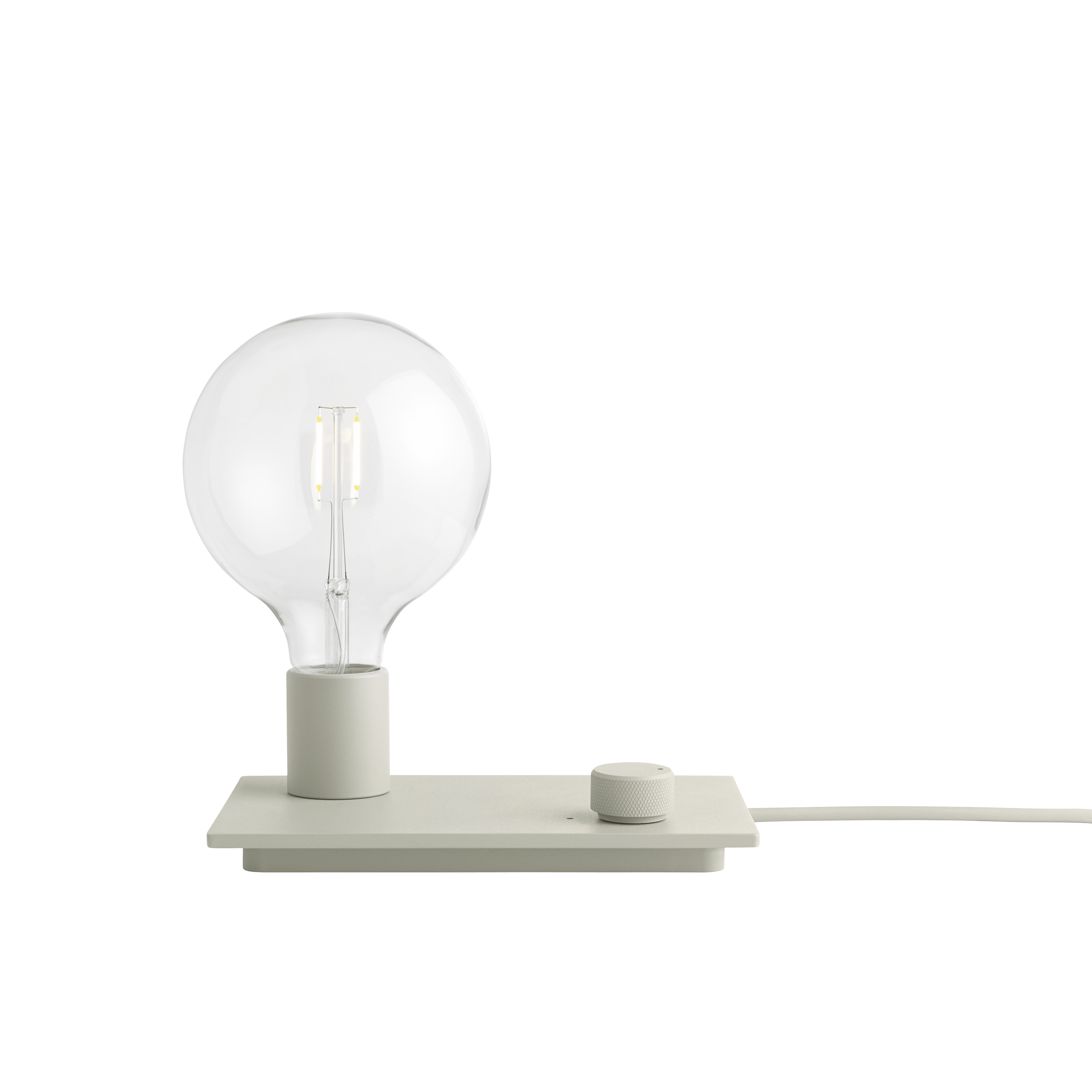 Stolová lampa CONTROL sivá
