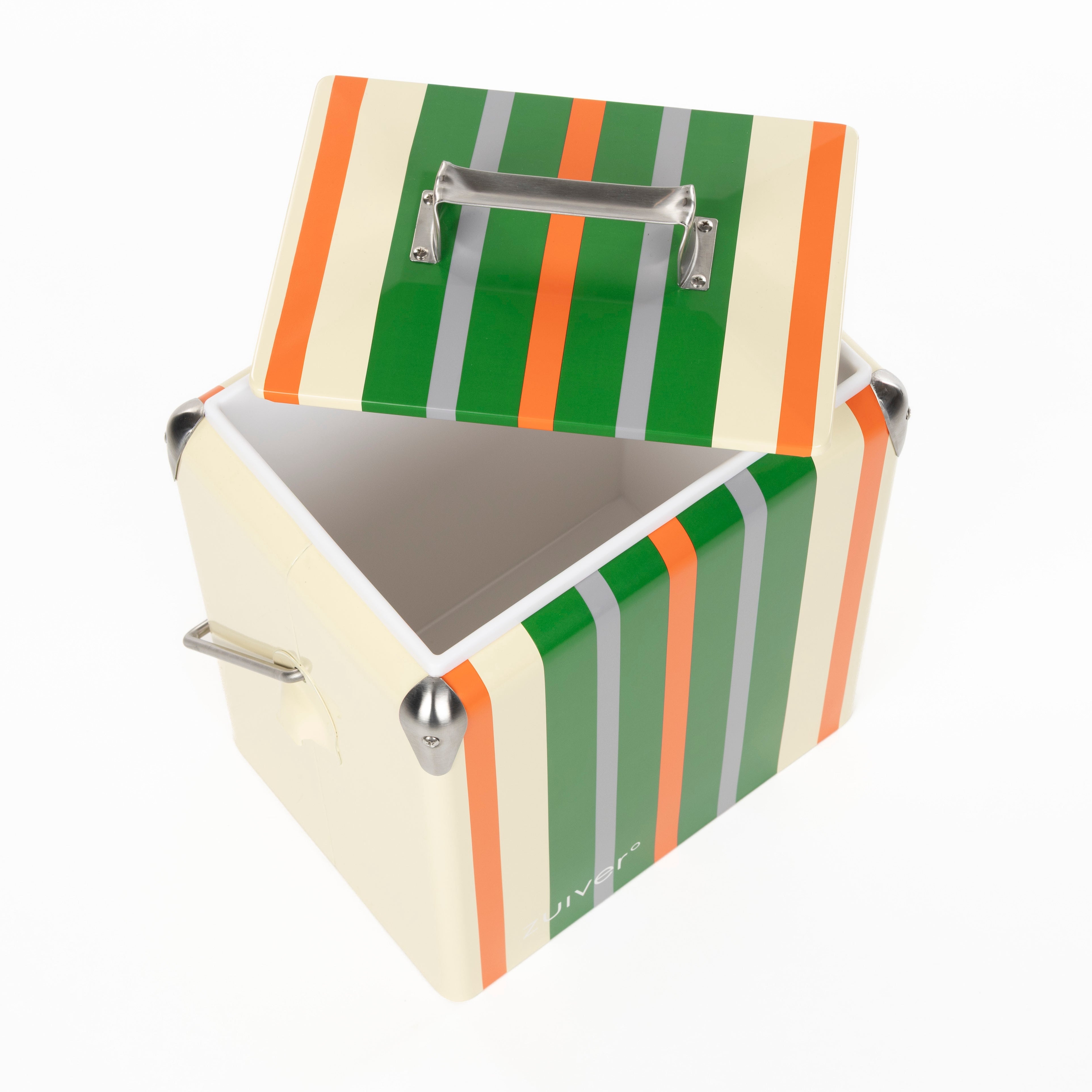 Portable Refrigerator BE WINE lemon with green and orange