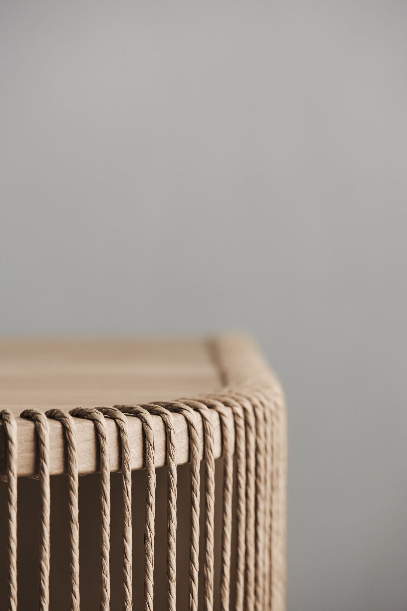 Kredenc CORD bielené dubové drevo