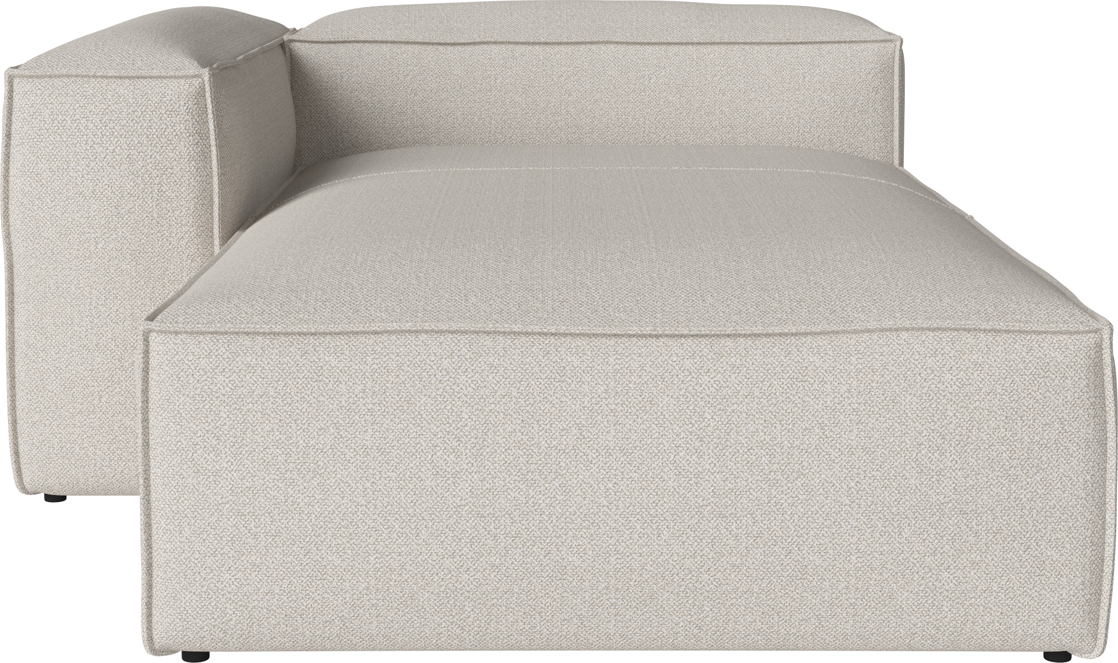 Left -hand arlong folding Cosima is upholstered