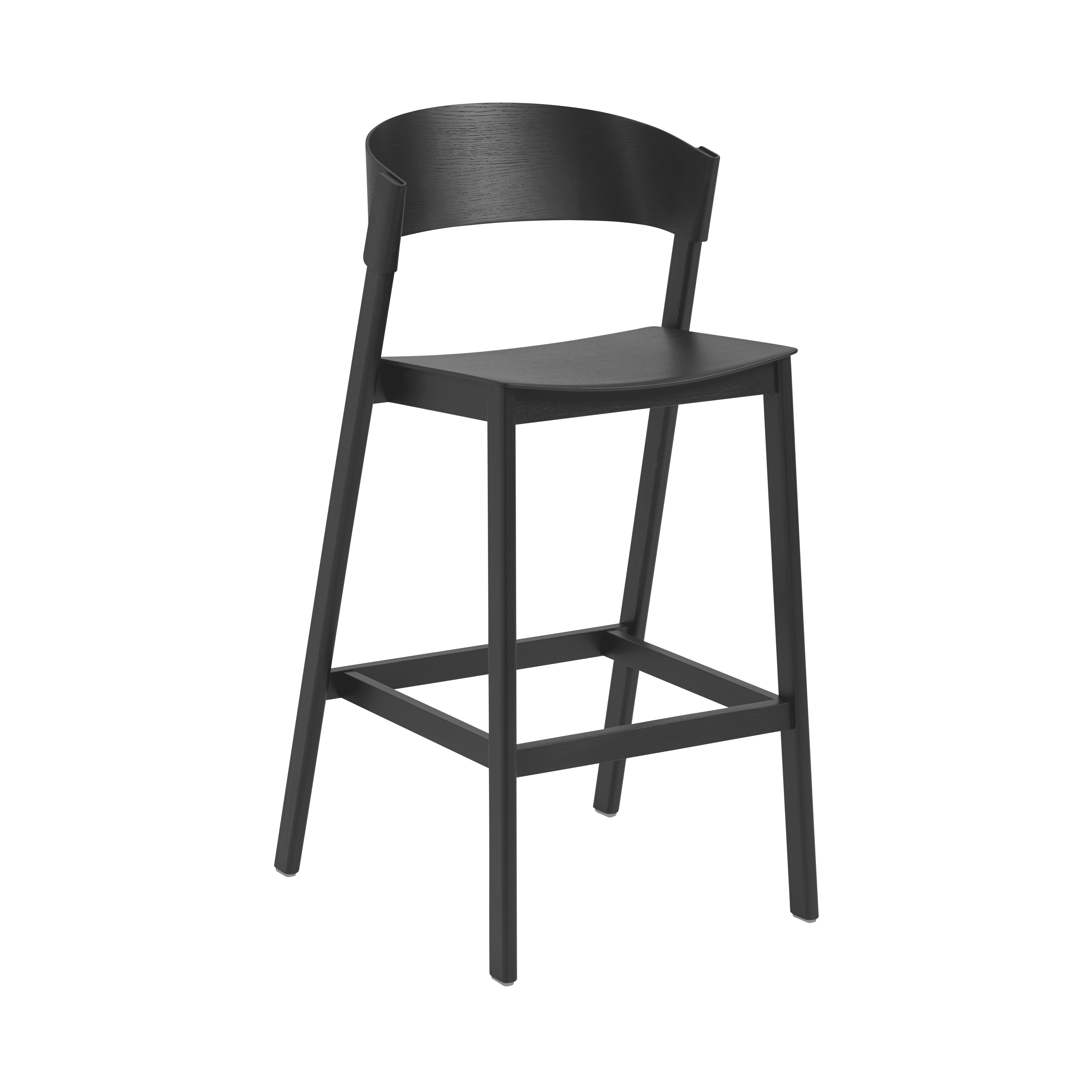 Barová stolička COVER čierna