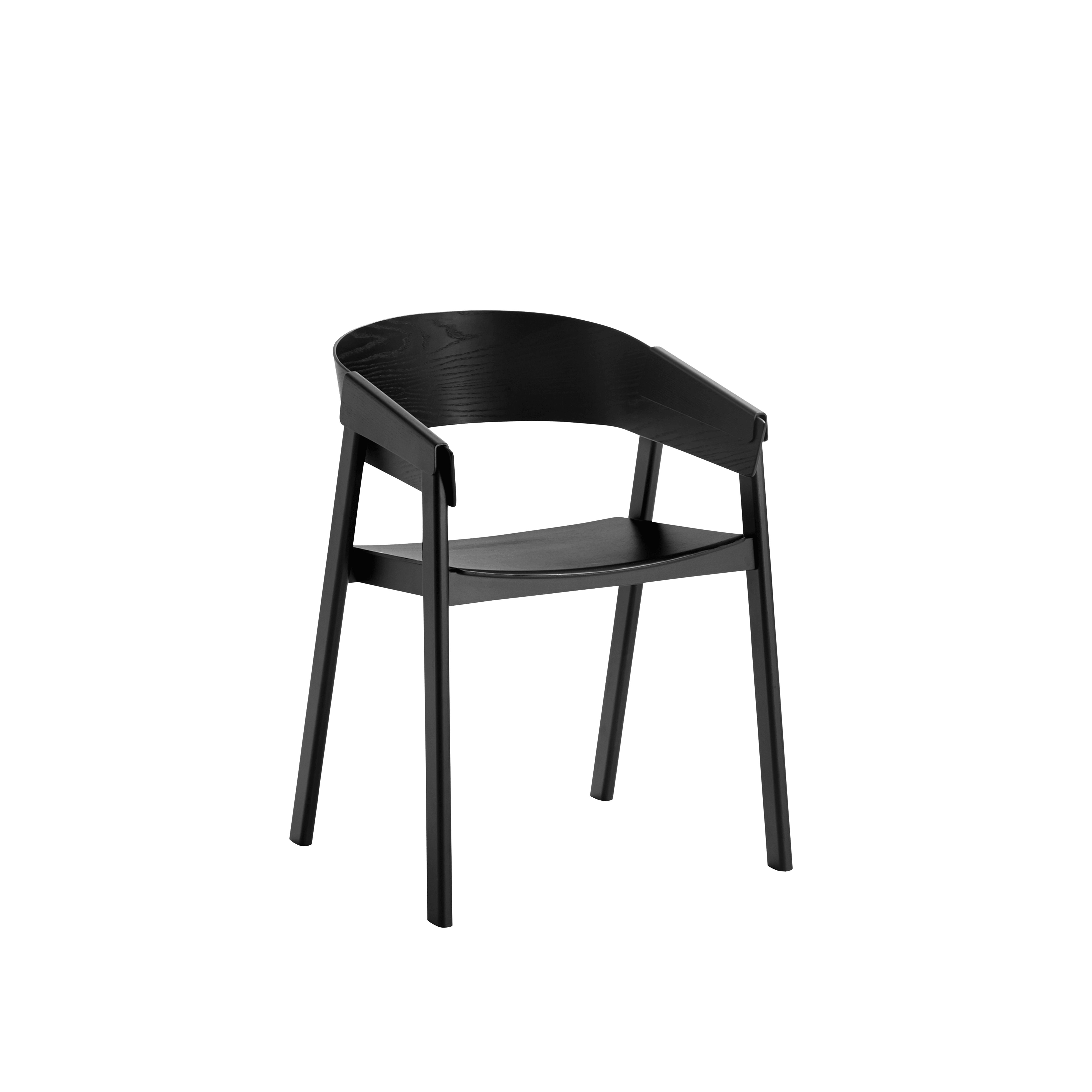 Kreslo s podrúčkami COVER čierne