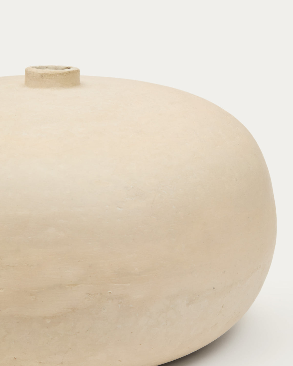 Wazon NIVALA biały papier mâché – ujęcie 5