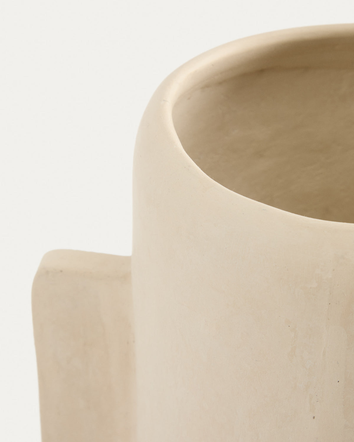 Wazon MIRENI beżowy papier mâché – ujęcie 4