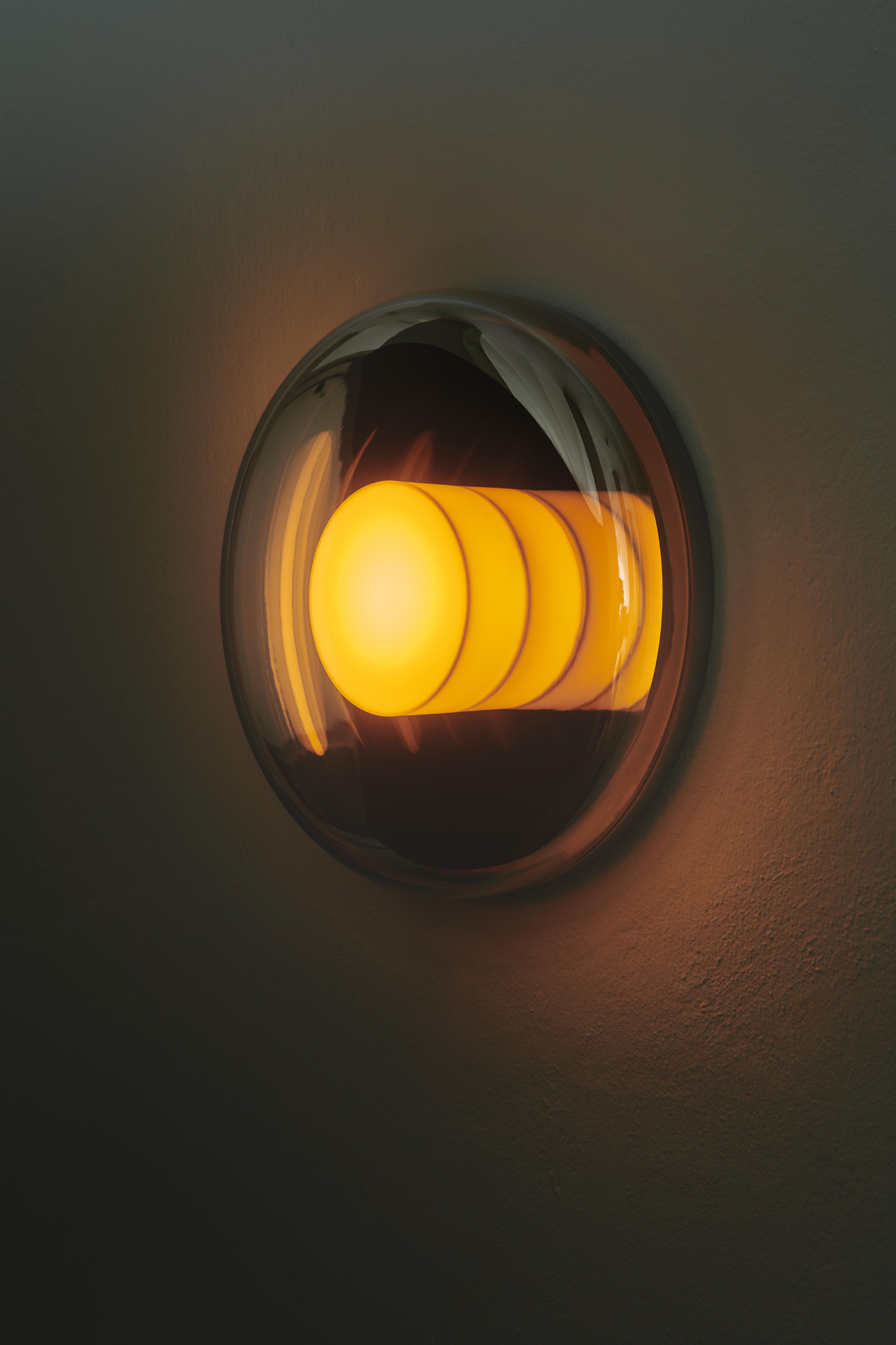 Nástenné svietidlo ENDLESS sklo s povrchovou úpravou