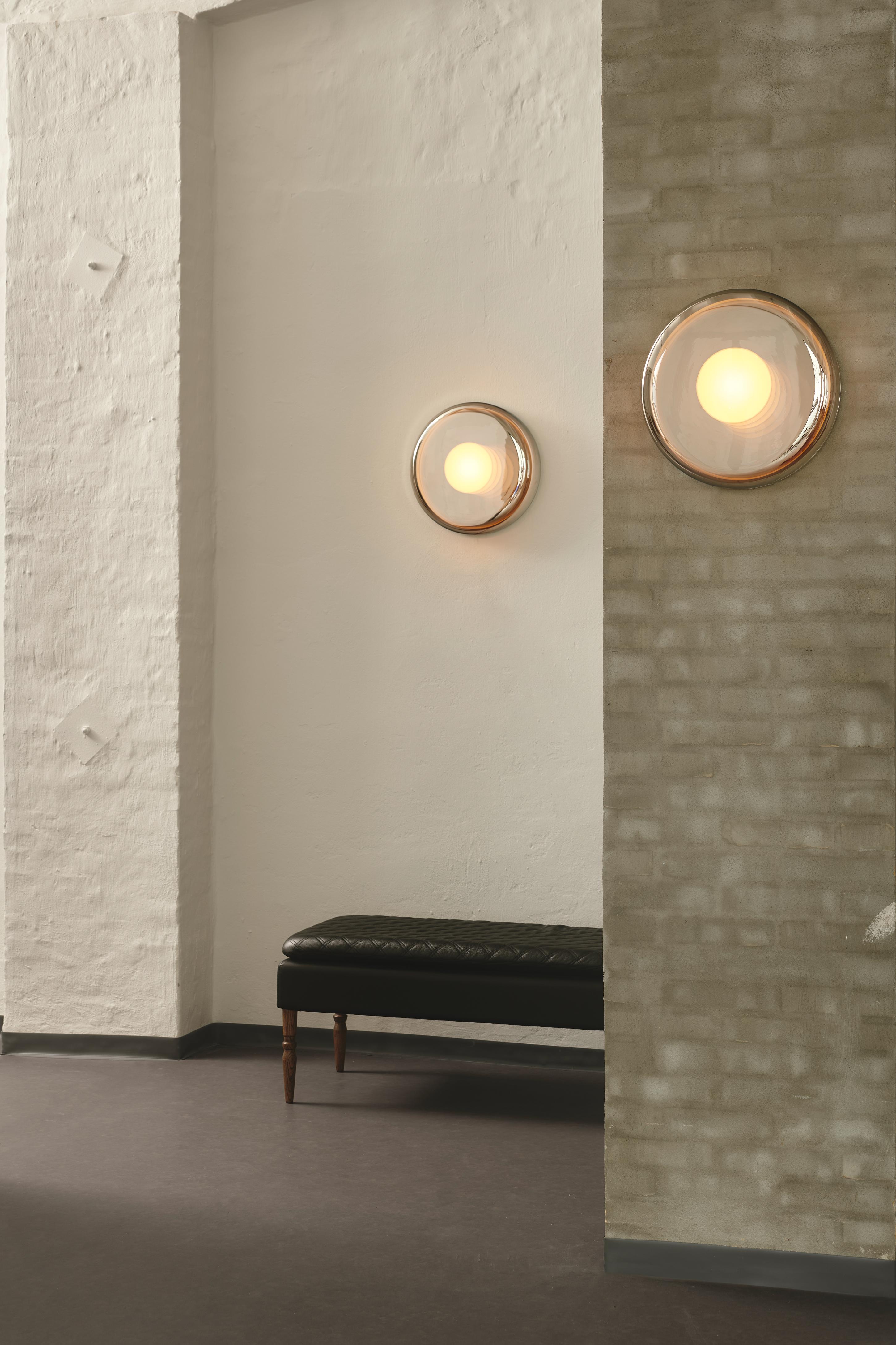 Nástenné svietidlo ENDLESS sklo s povrchovou úpravou