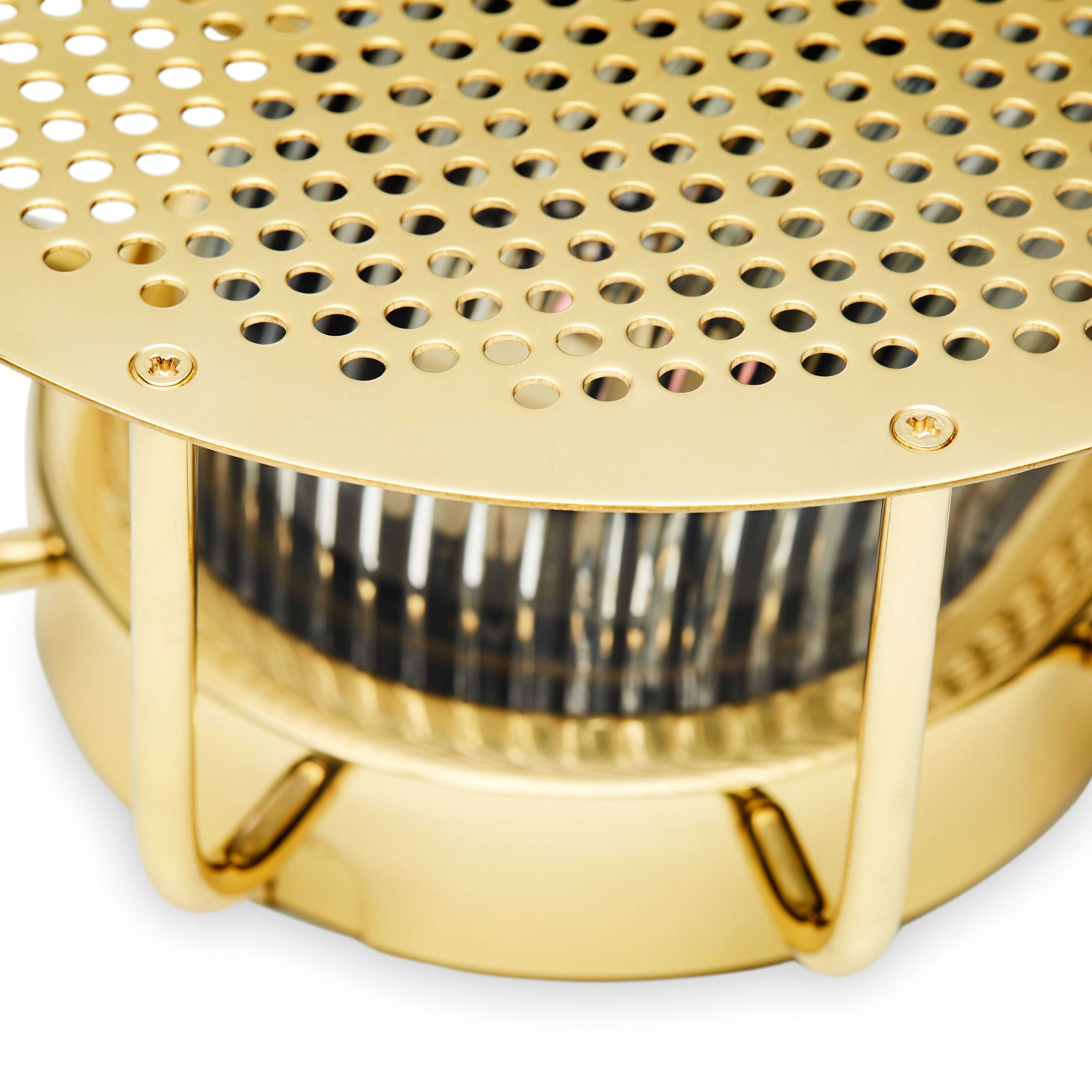 Exteriérový nástenný svietidlo NIGHT RIDER lakovaný mosadz