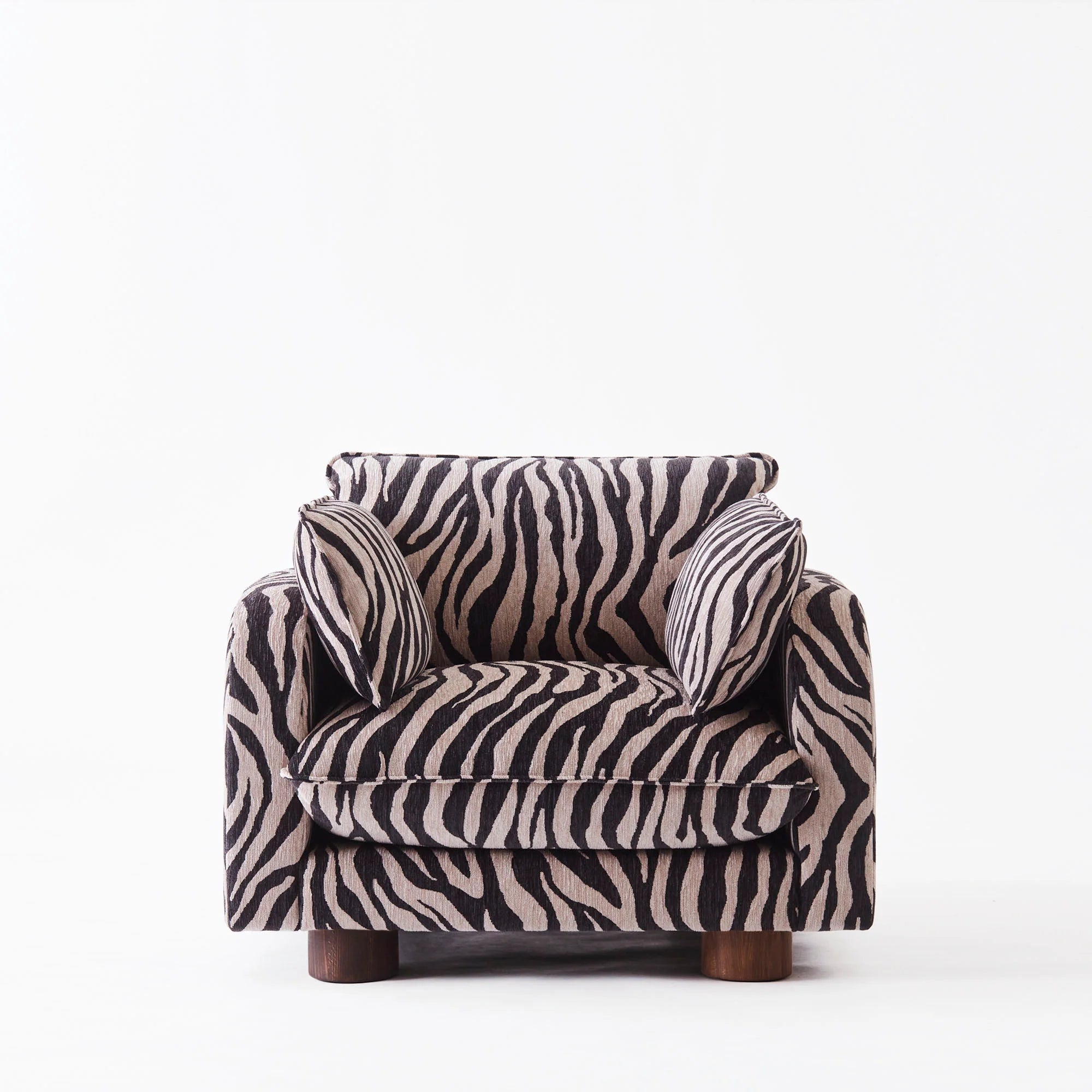 Fotel MILES zebra