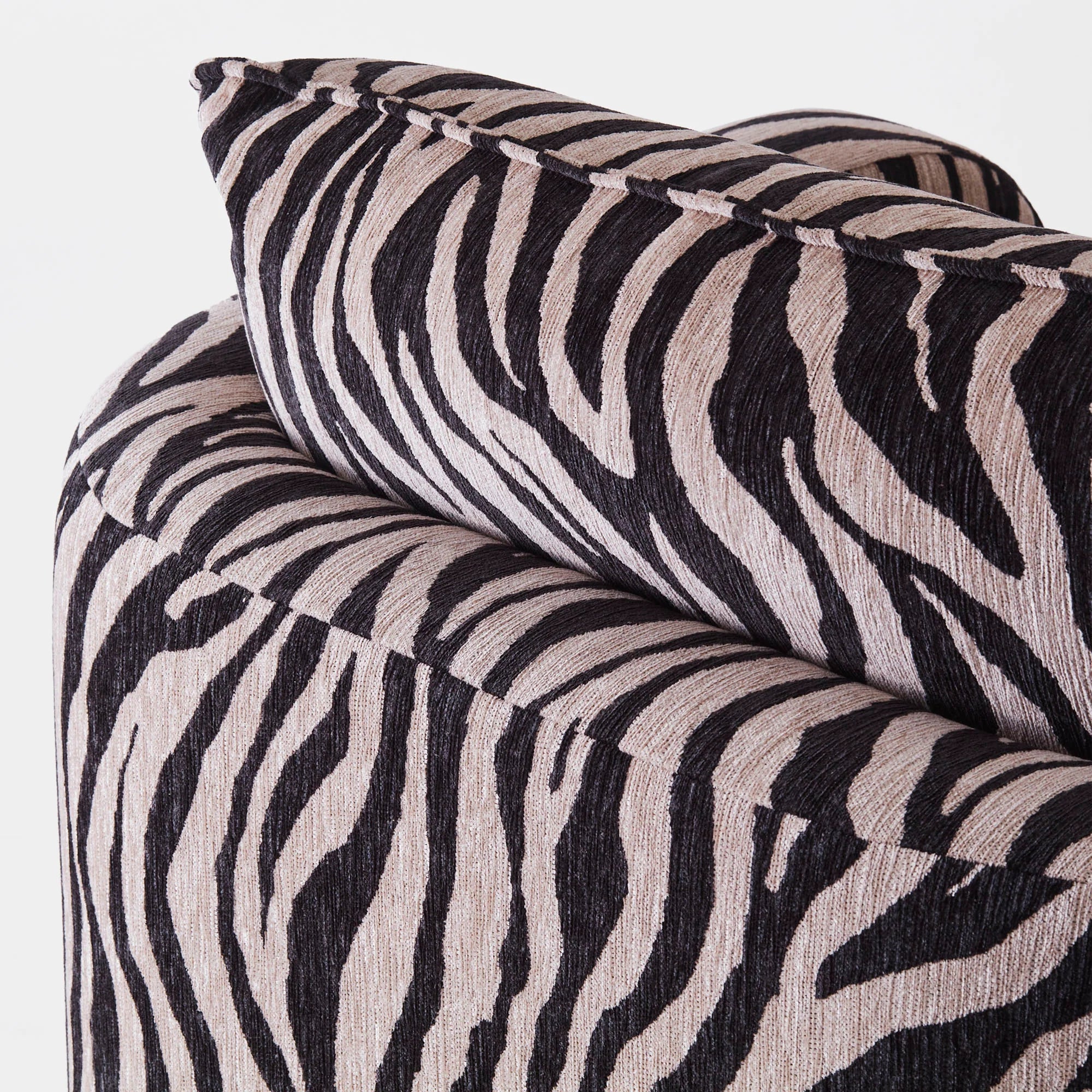 Fotel MILES zebra
