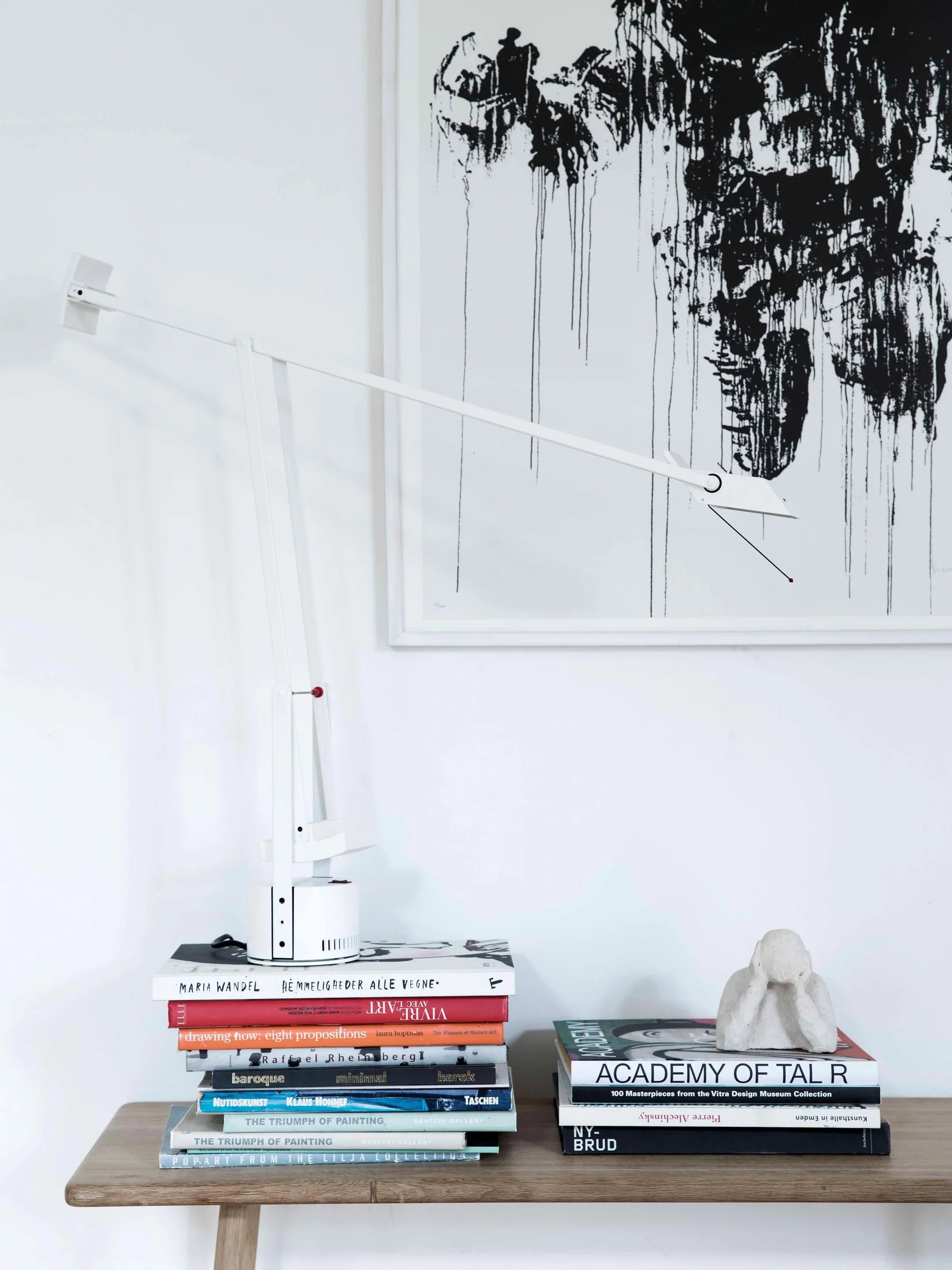 Stolná lampa nastaviteľná TIZIO biela