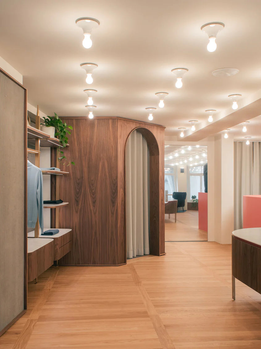 Stropná lampa TETI biela