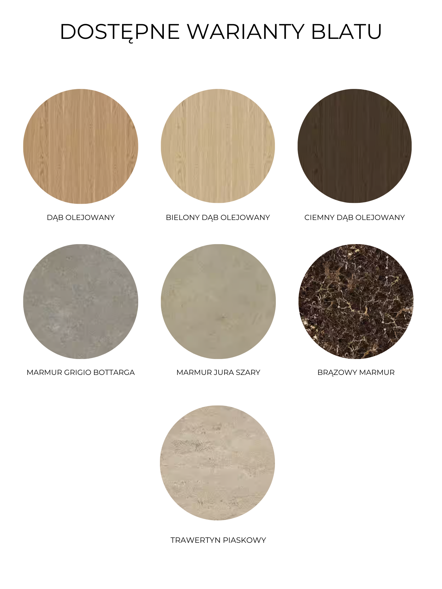 Kávový stolík COMO s krémovou oceľovou základňou