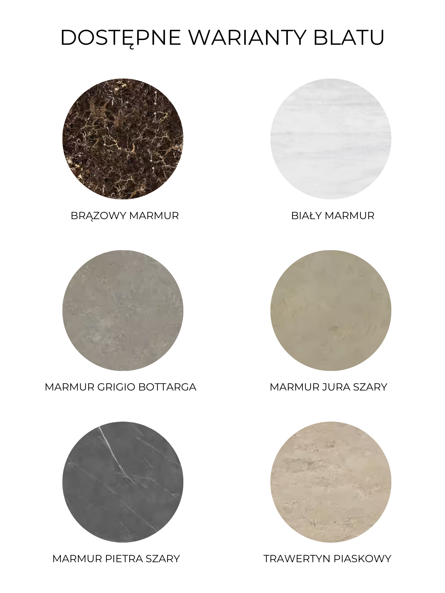 Kávový stolík TUK mramor s bieleným dubovým drevom