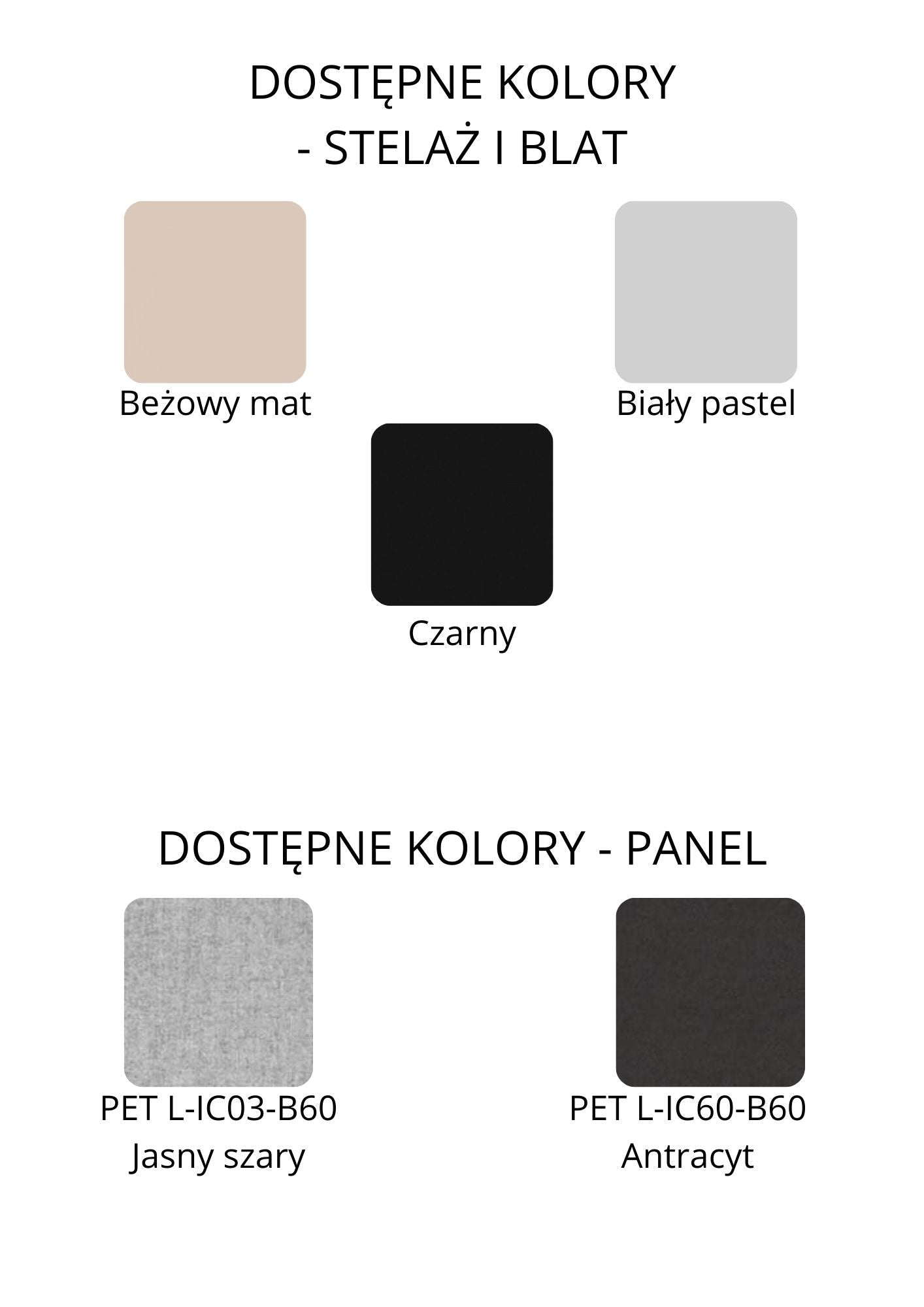 Ocelový regál TANCA so zadnou časťou z filcu