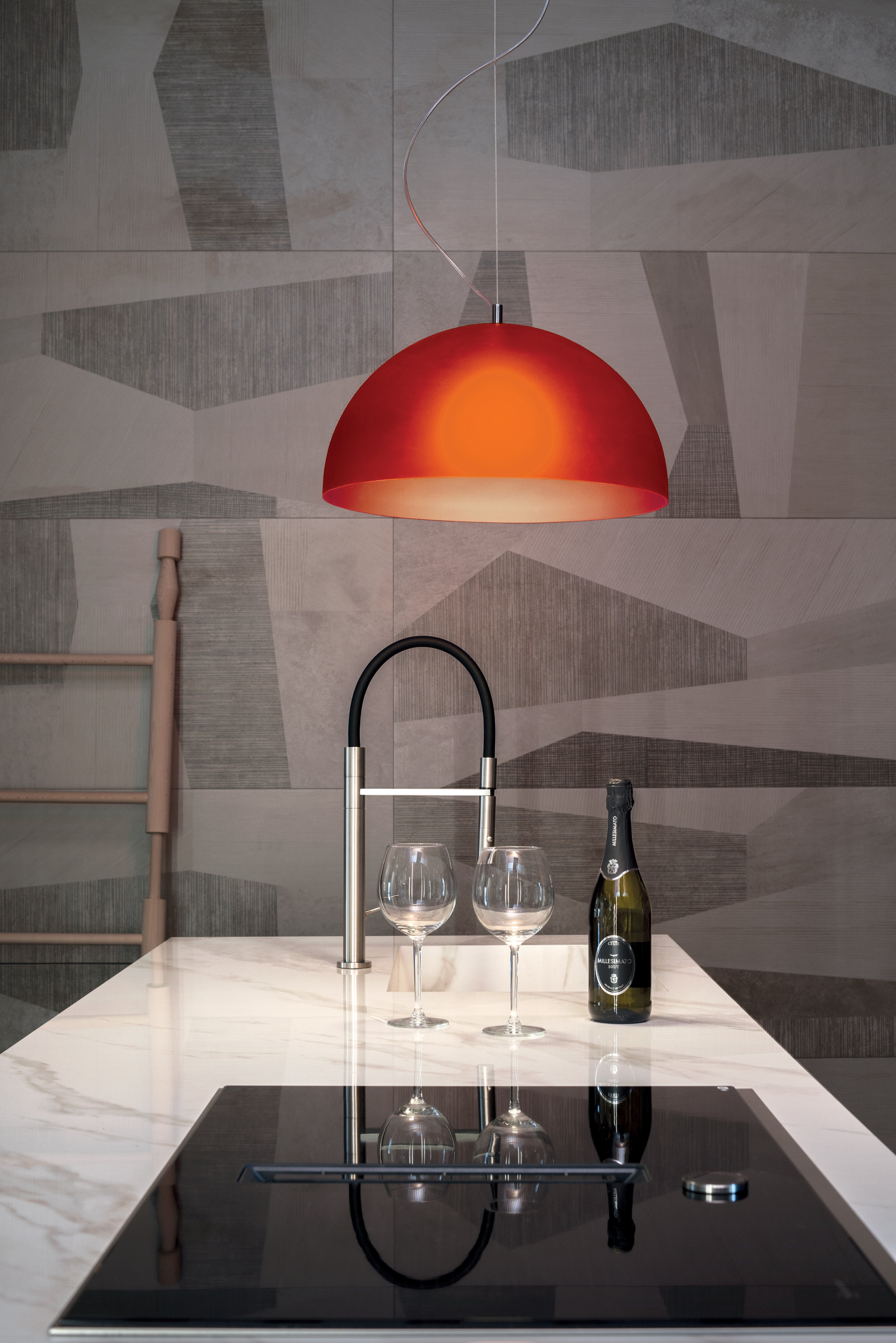 BUBBLES Pendant Lamp in Blue