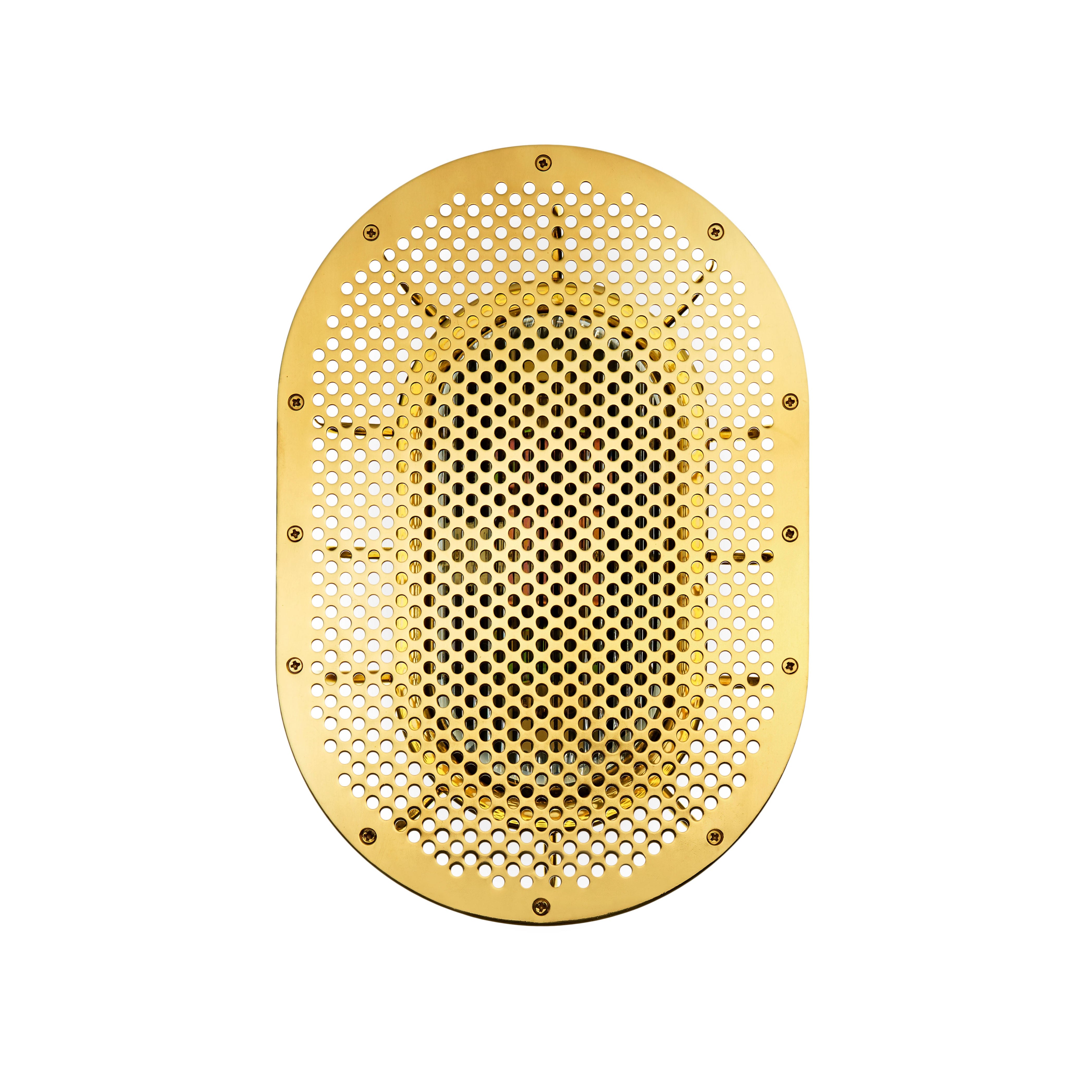 Exteriérový nástenný svietidlo NIGHT RIDER lakovaný mosadz