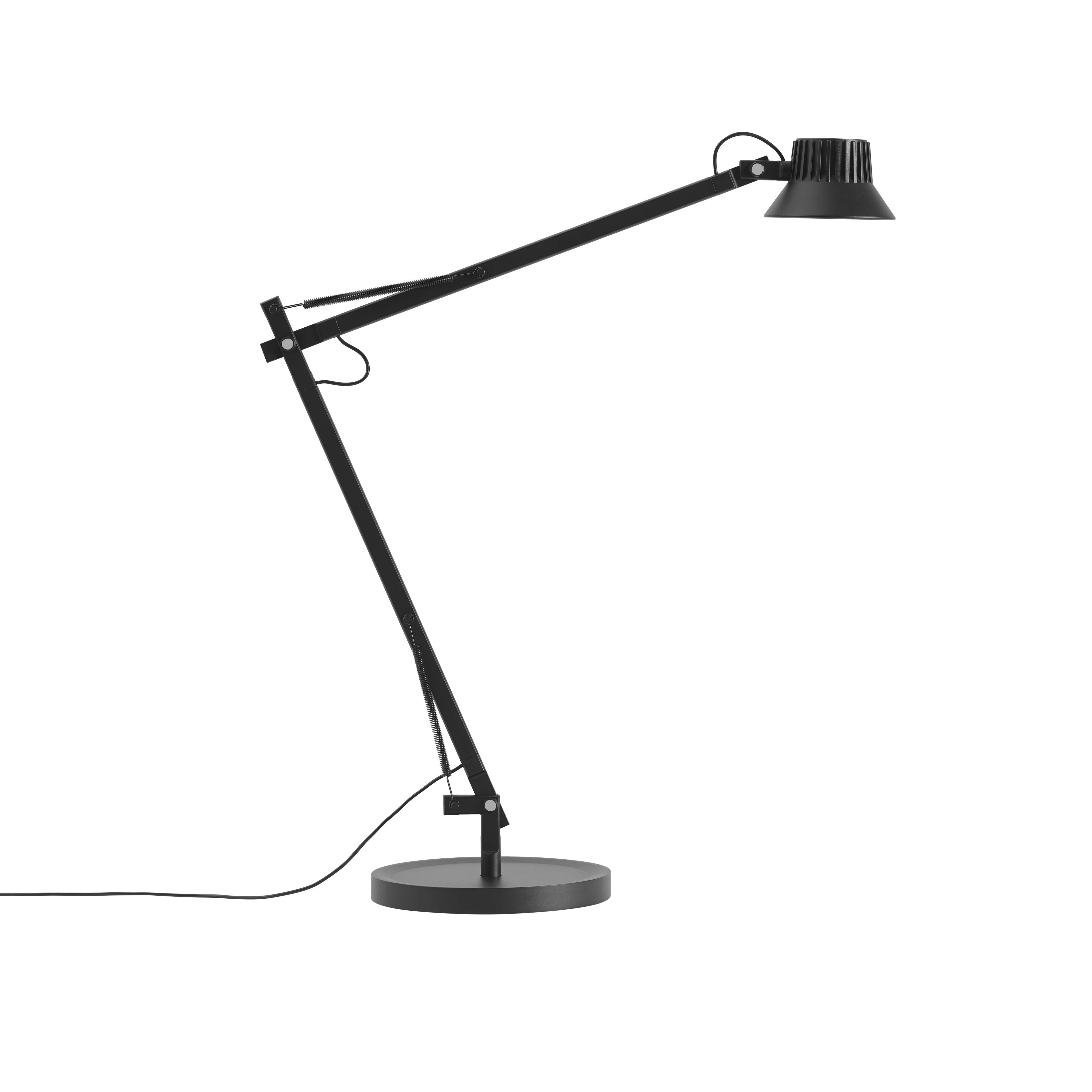 Adjustable desk lamp DEDICATE black