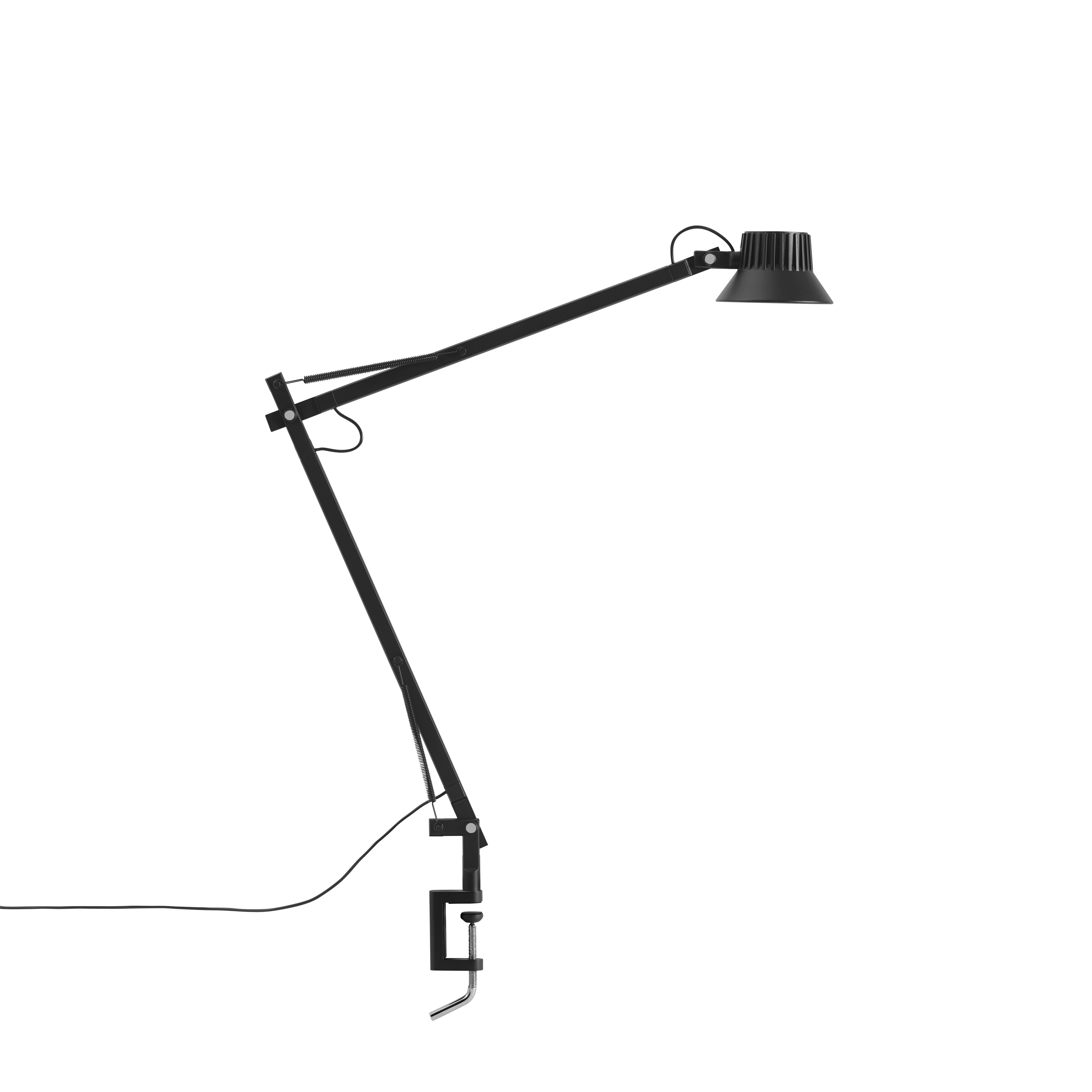 Adjustable desk lamp DEDICATE black