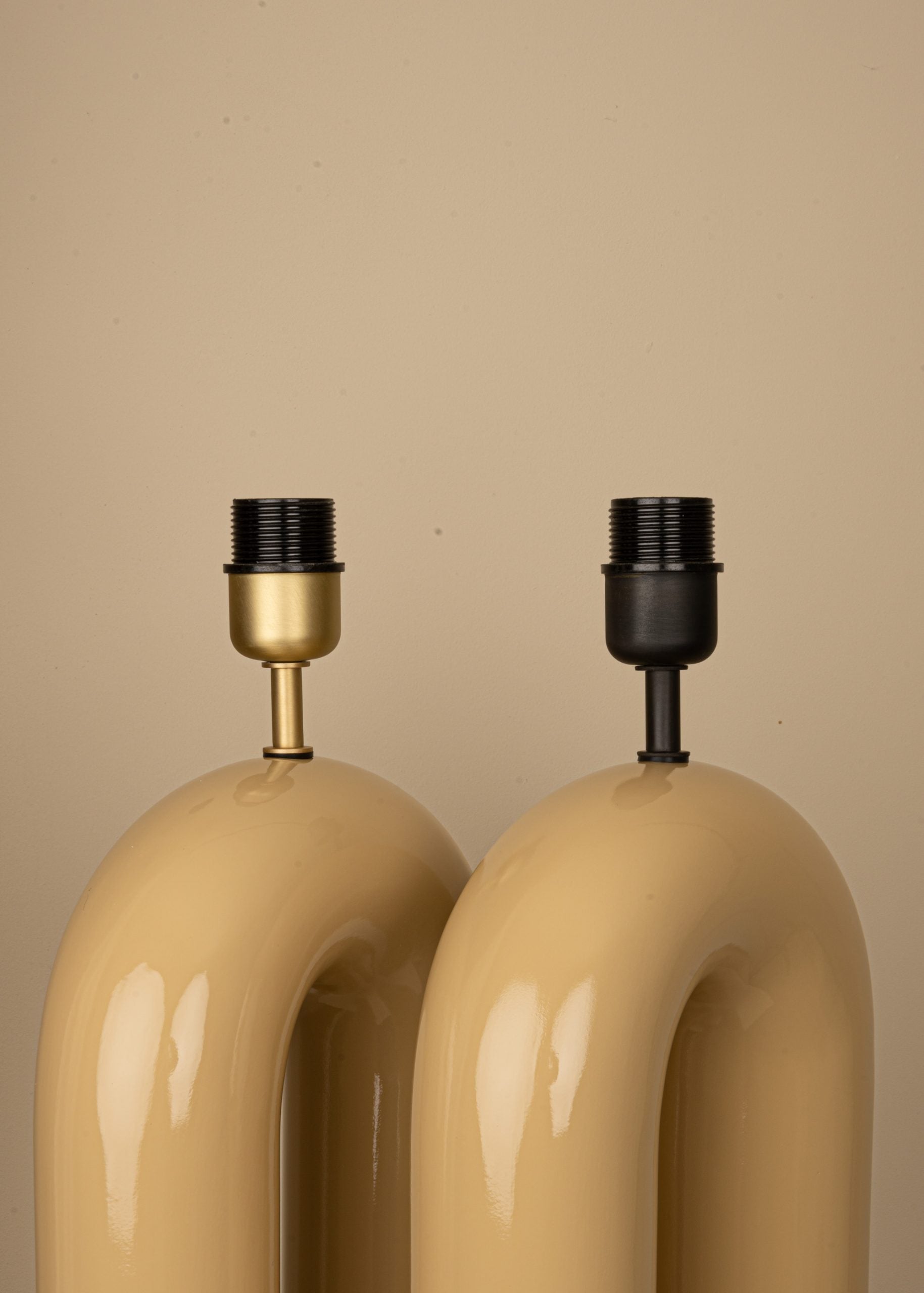 Beige Ceramic Table Lamp ARKO