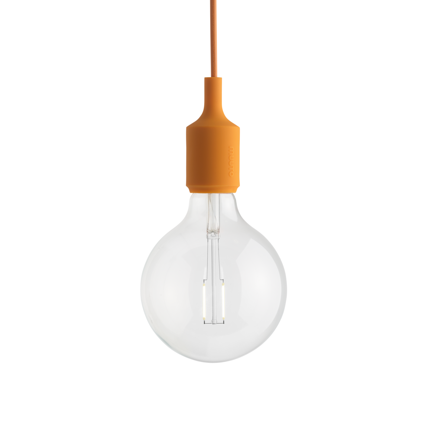 E27 orange pendant lamp