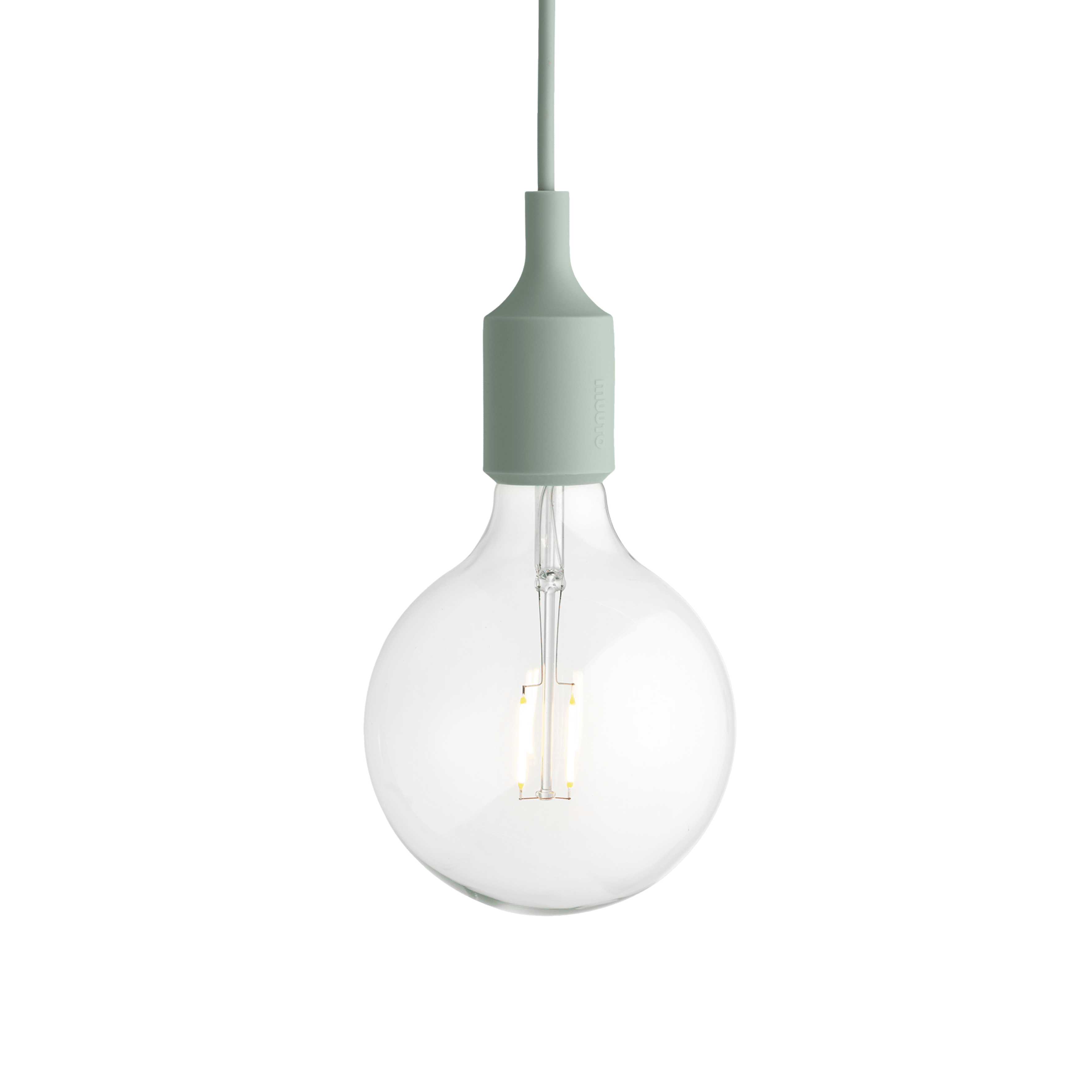 Závesná lampa E27 svetlozelená