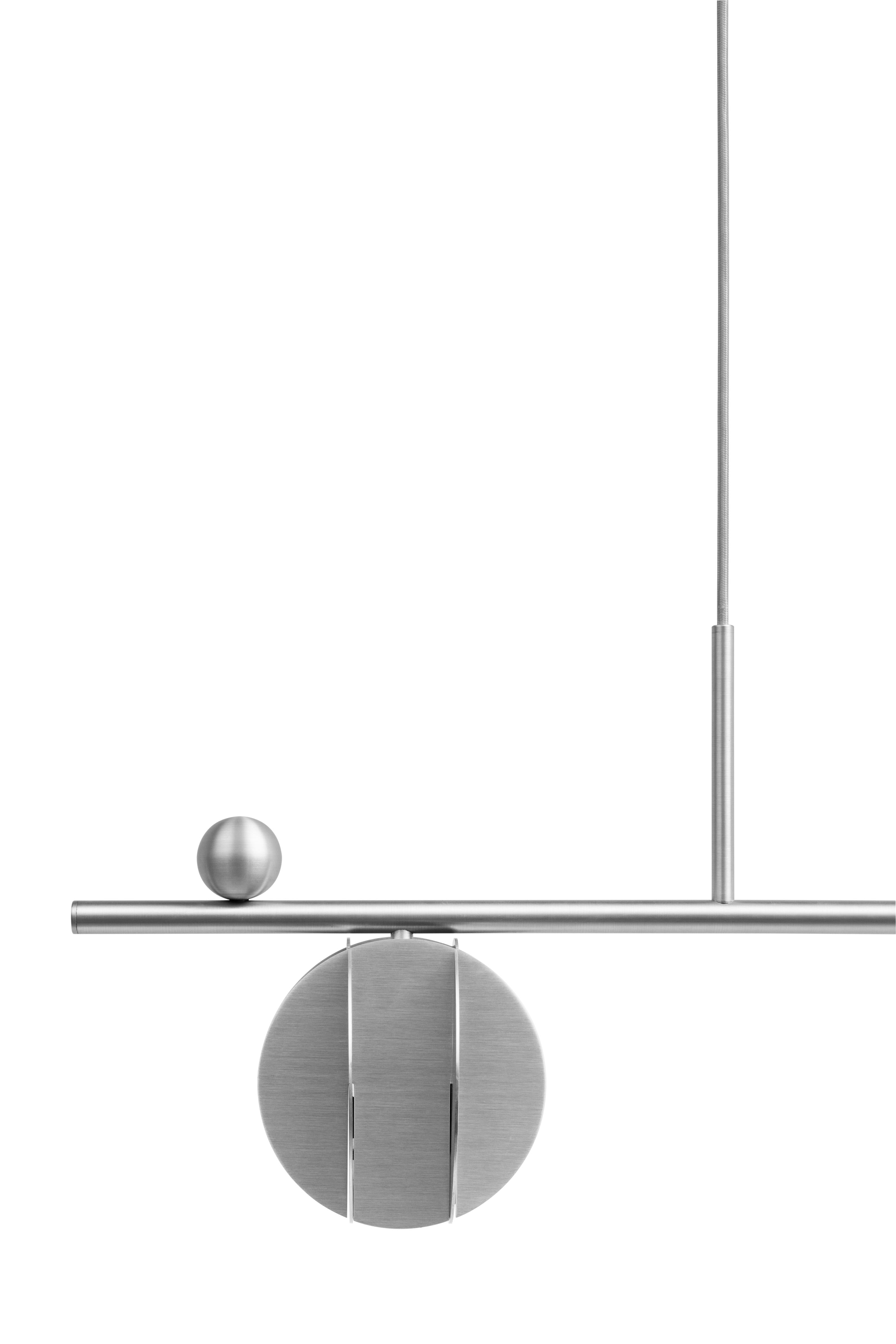Závesná lampa EL HORIZONTAL oceľ