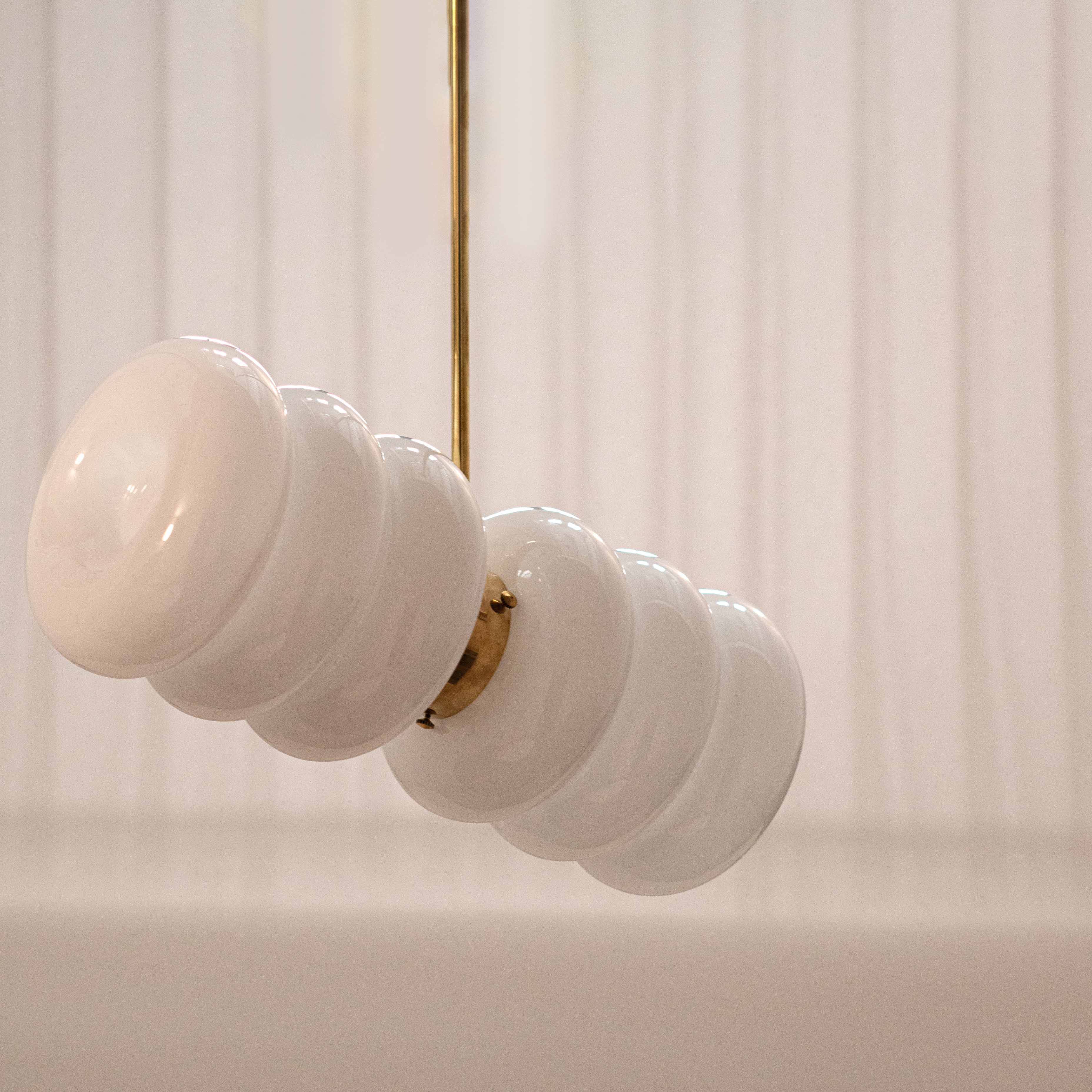 BIBE brass chandelier