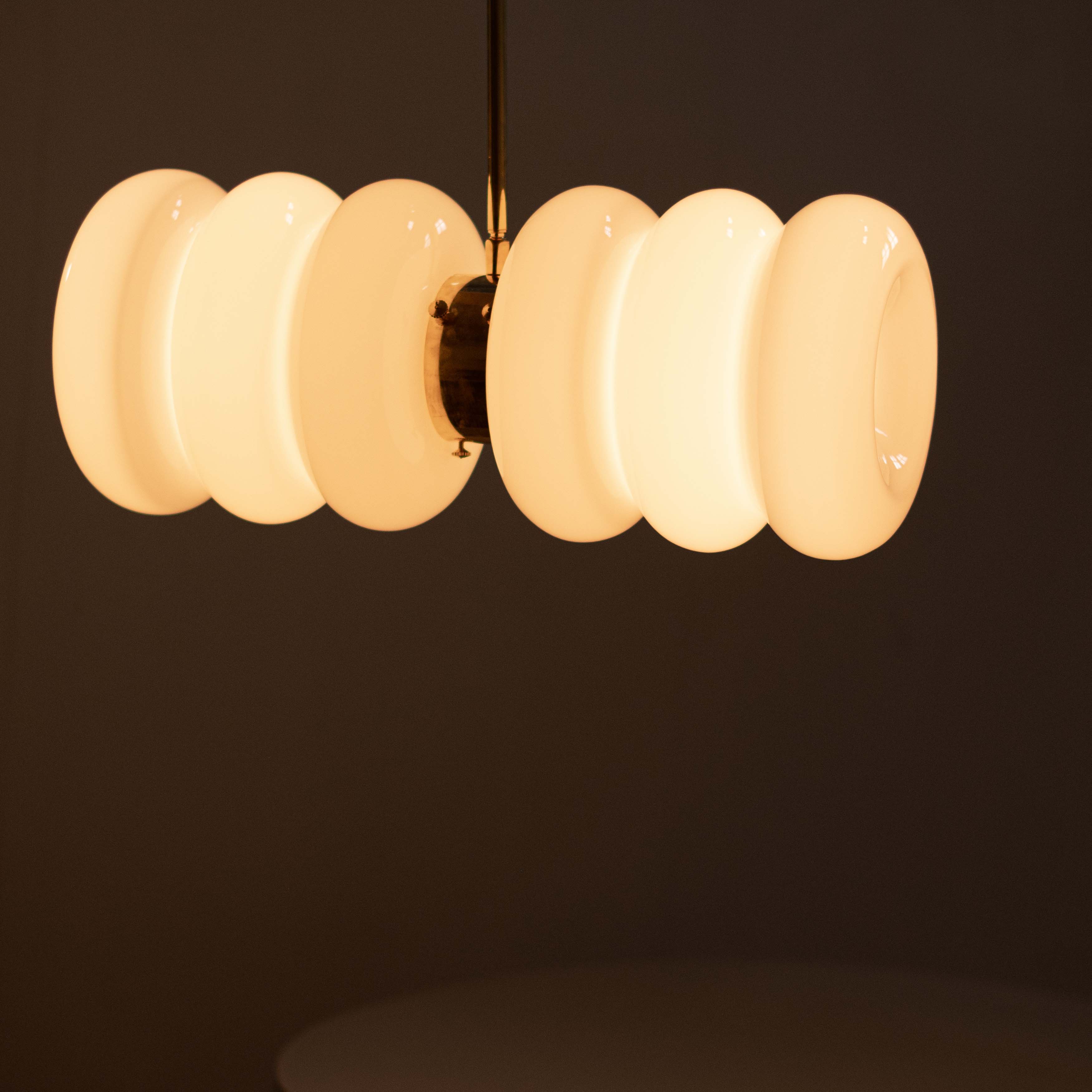 BIBE brass chandelier