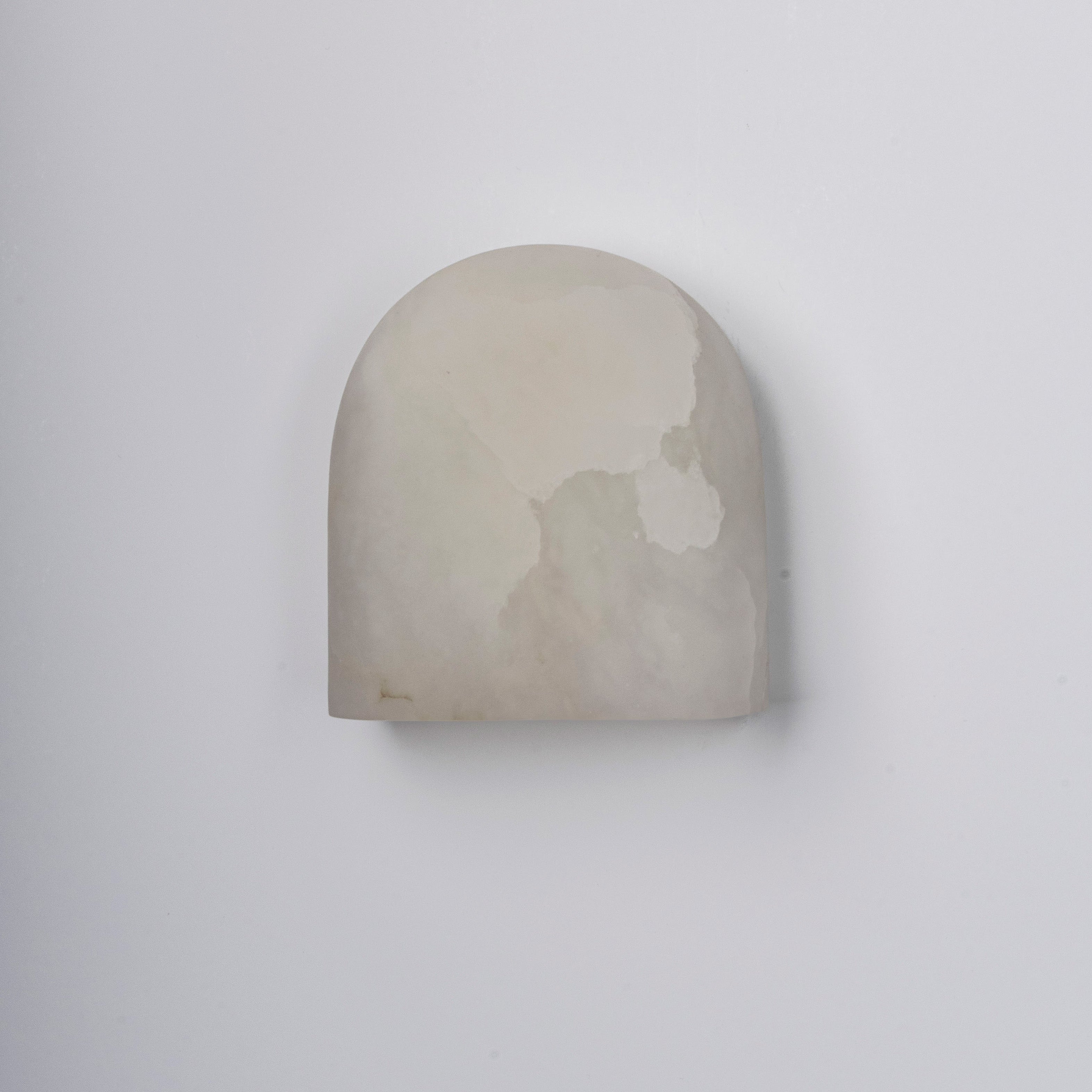 TAYGETA Alabaster Wall Sconce with Matte Finish