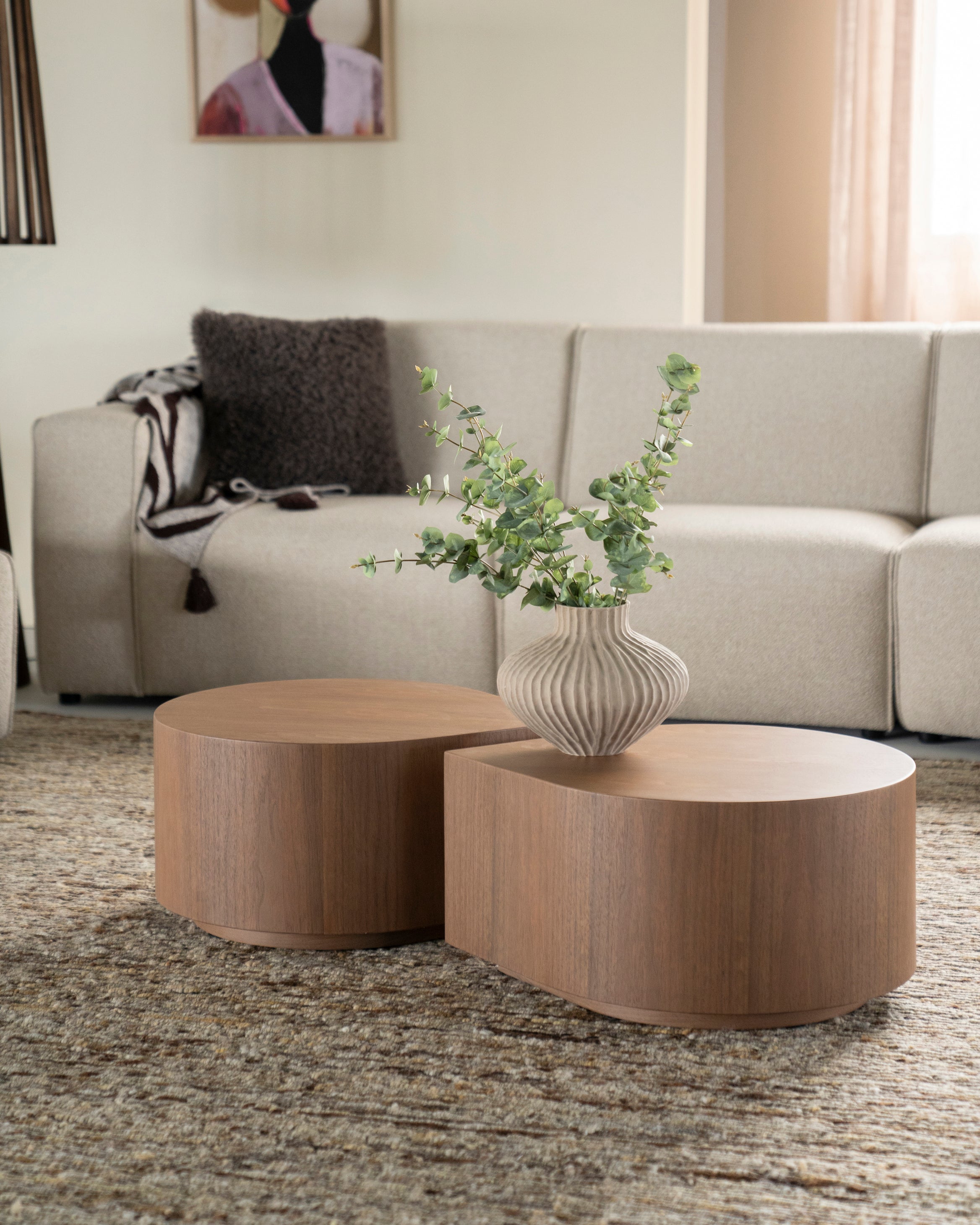 JULES Coffee Table Walnut Veneer