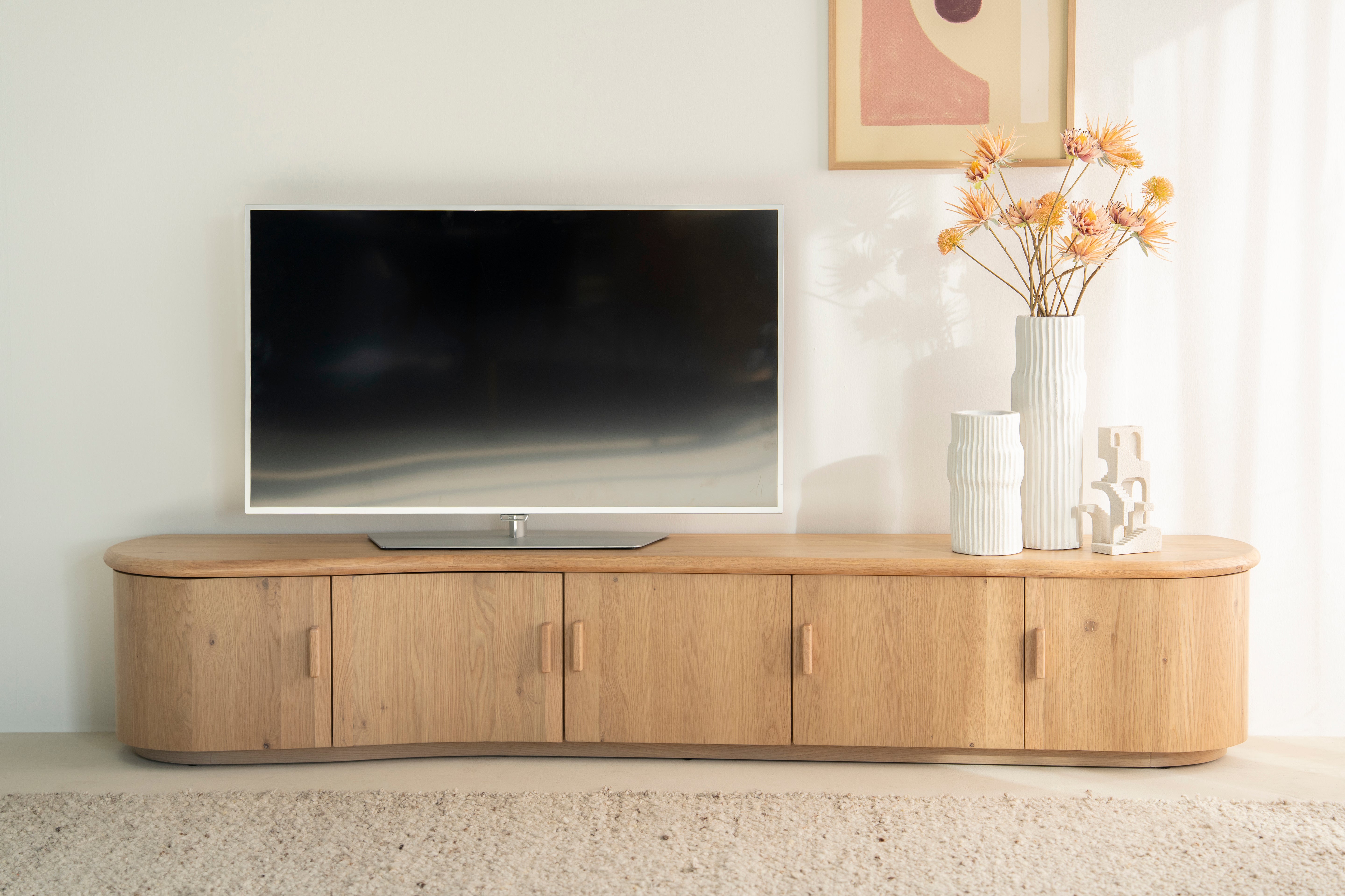 JOSH TV Cabinet Oak Wood