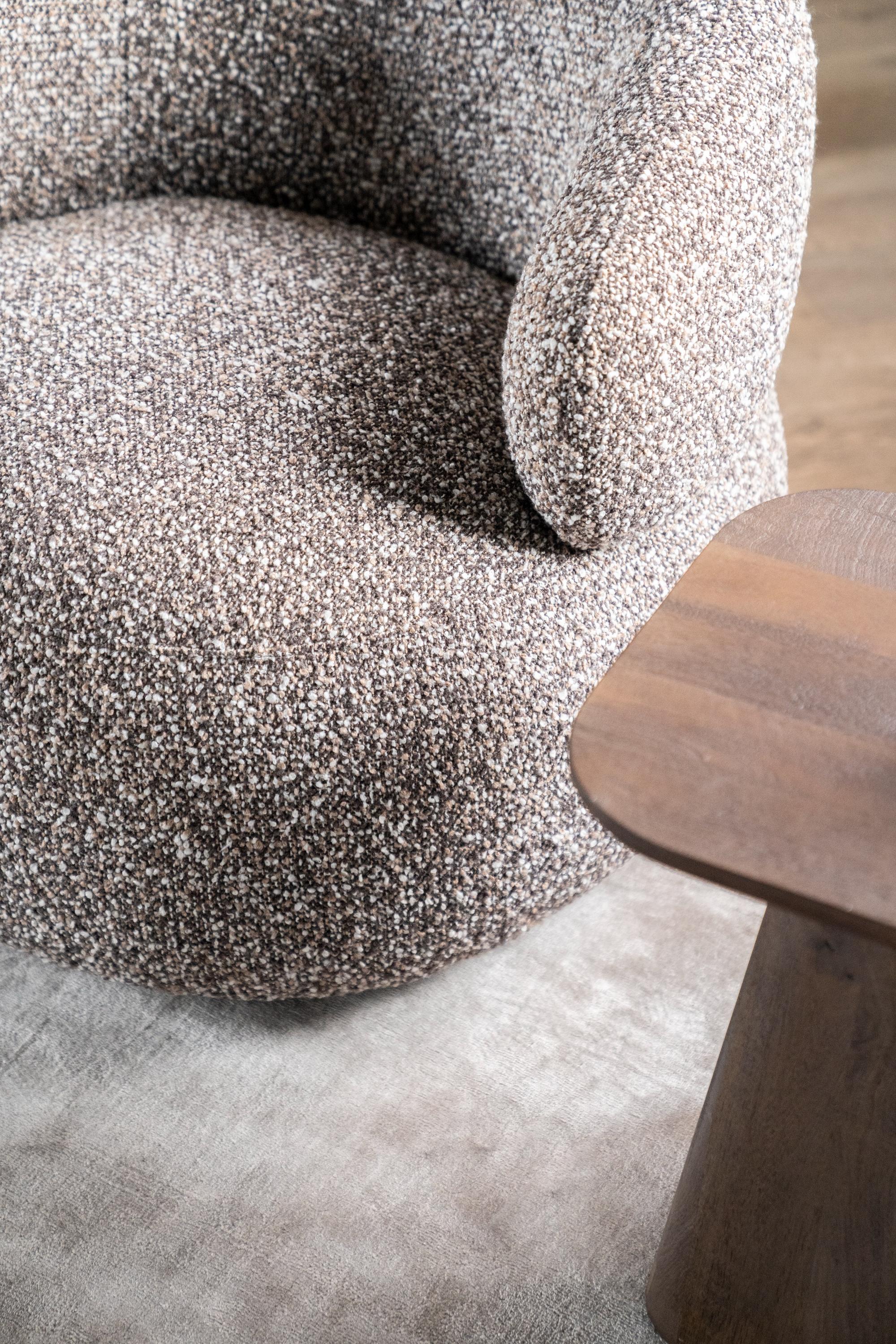 MAEVE Armchair Gray Mélange