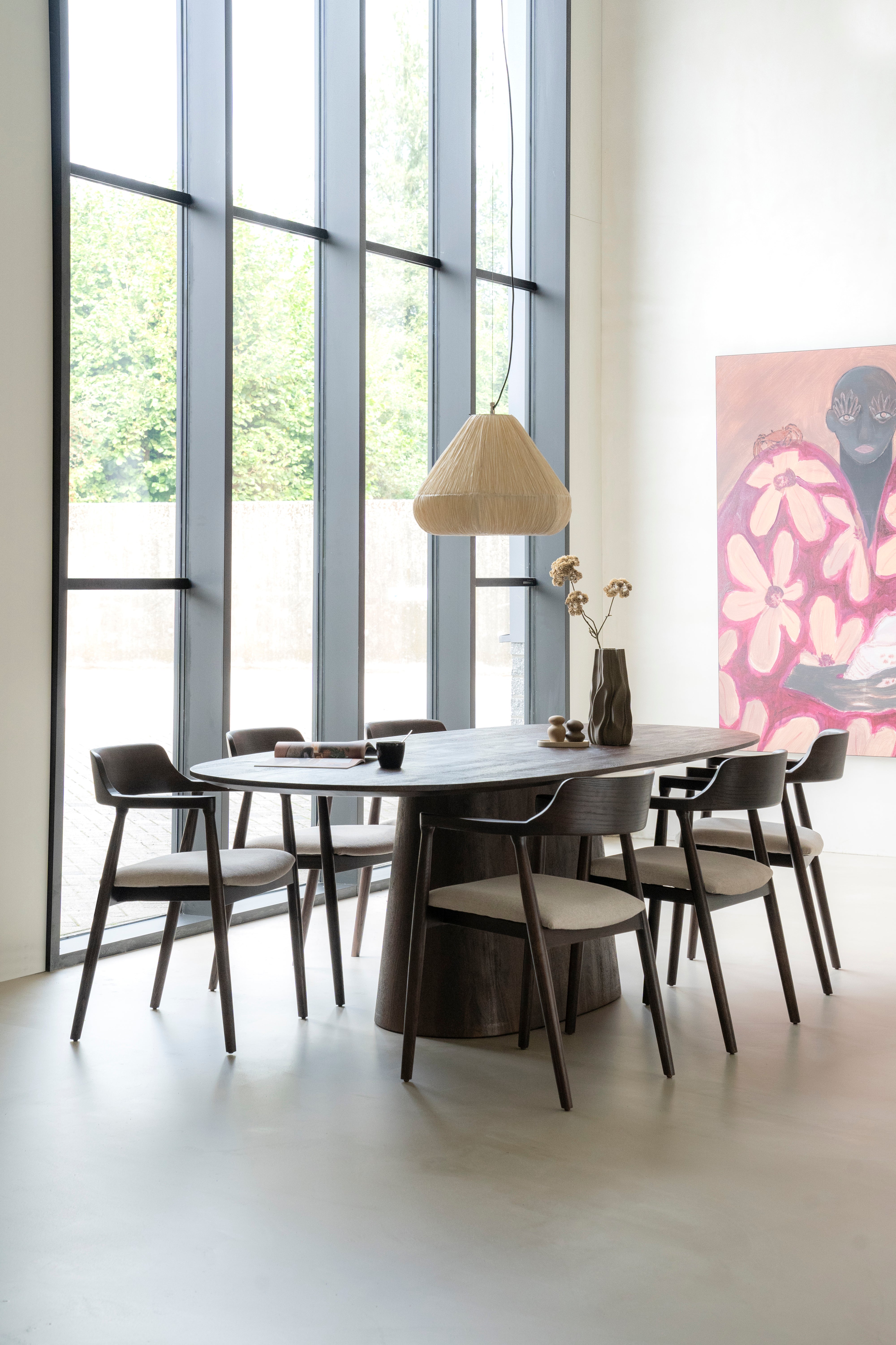 Stolička YORICK tmavé jaseňové drevo