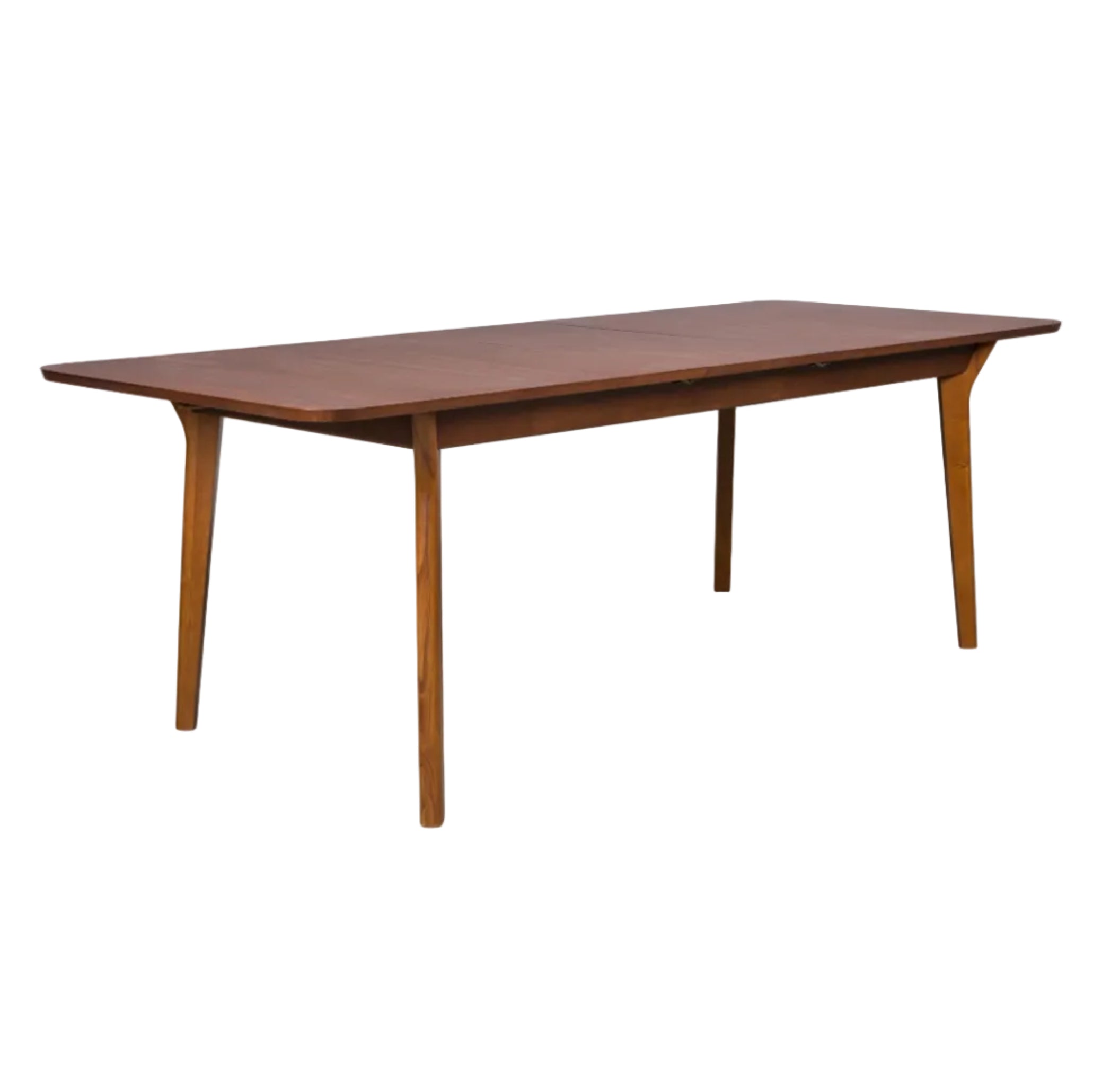 ELLEN Extendable Table in Dark Brown Rubberwood