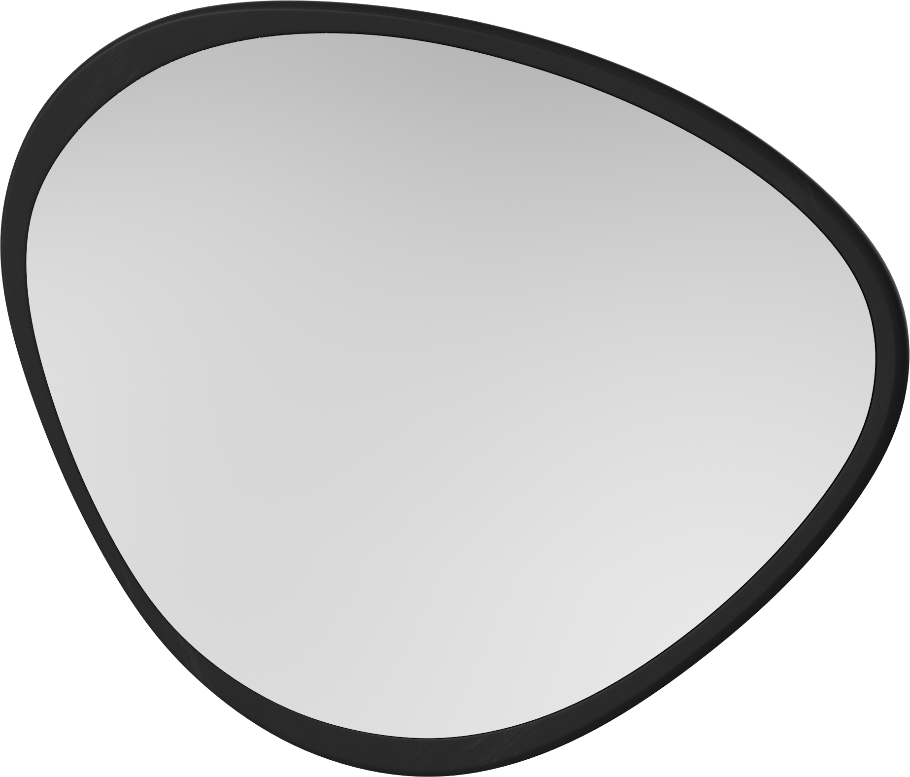 Lustro ELOPE rama z czarnego drewna dębowego