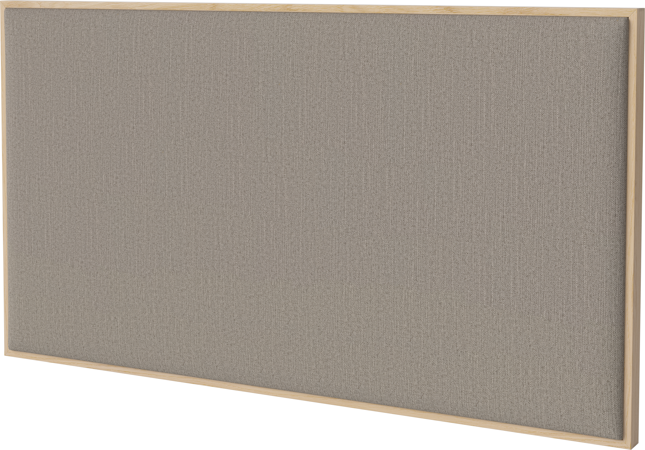 Čalúnený vankúš ELTON z bieleného dubového dreva