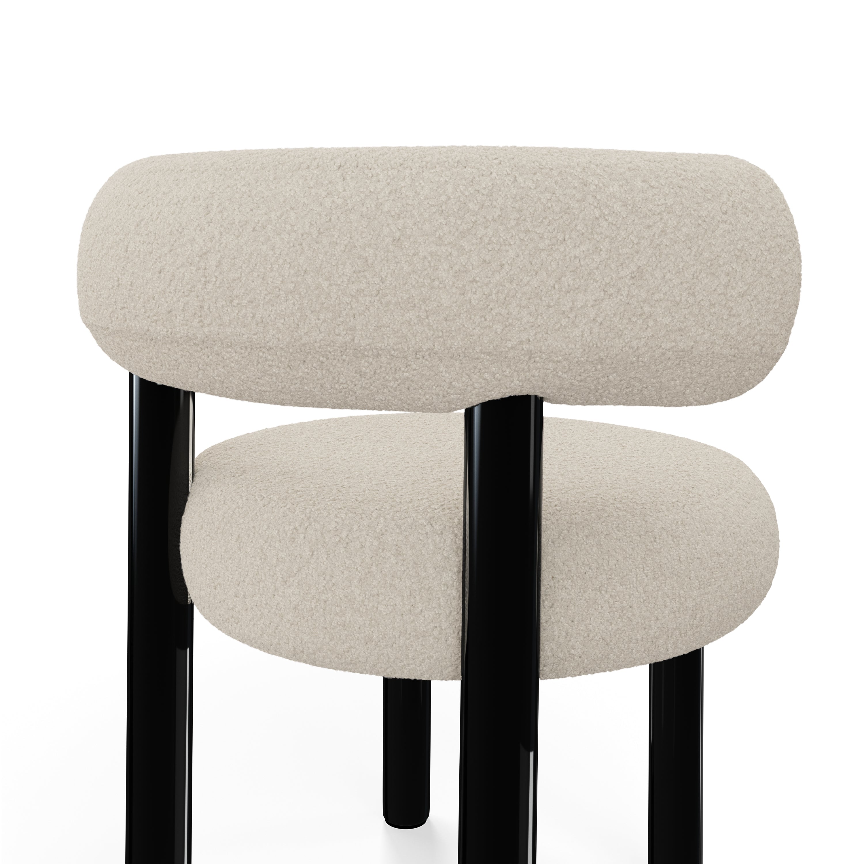 Stolička FAT so železnou základňou