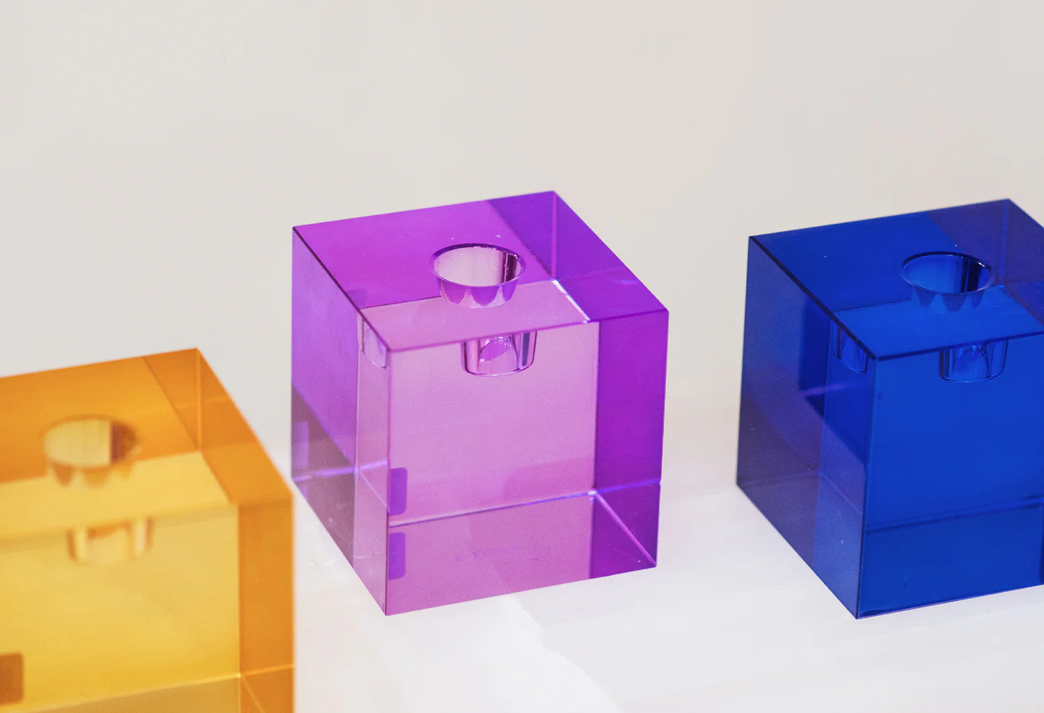 OTTO Blue Candle Holder