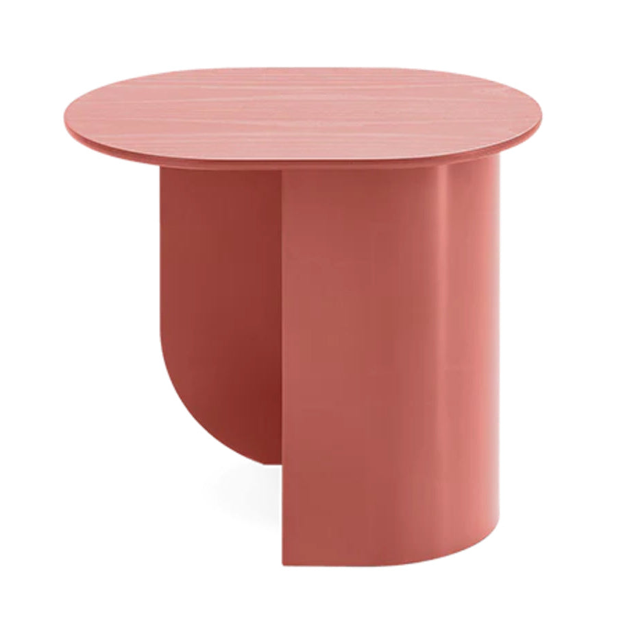 PLATEAU Side Table Dark Coral