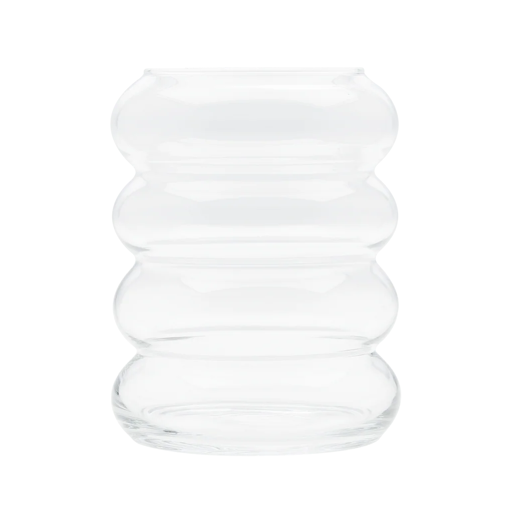 Váza BUBBLE priehľadné sklo