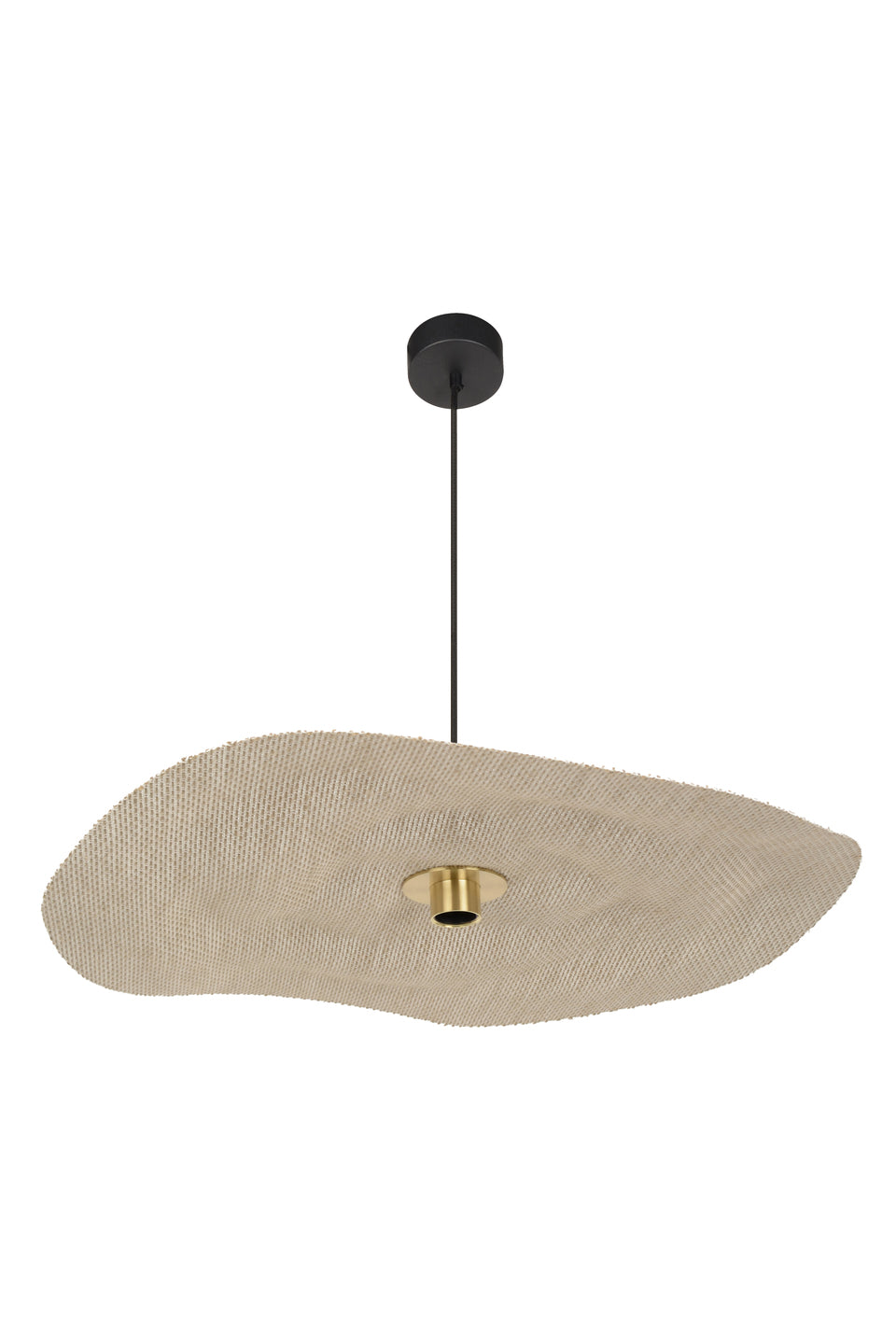 Závesná lampa RIVAGE béžový ľan