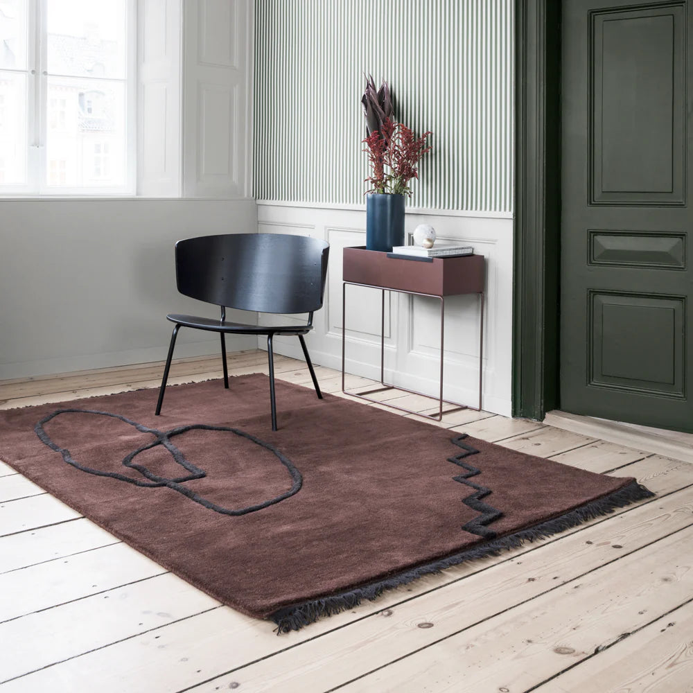 Fotel HERMAN LOUNGE čierny