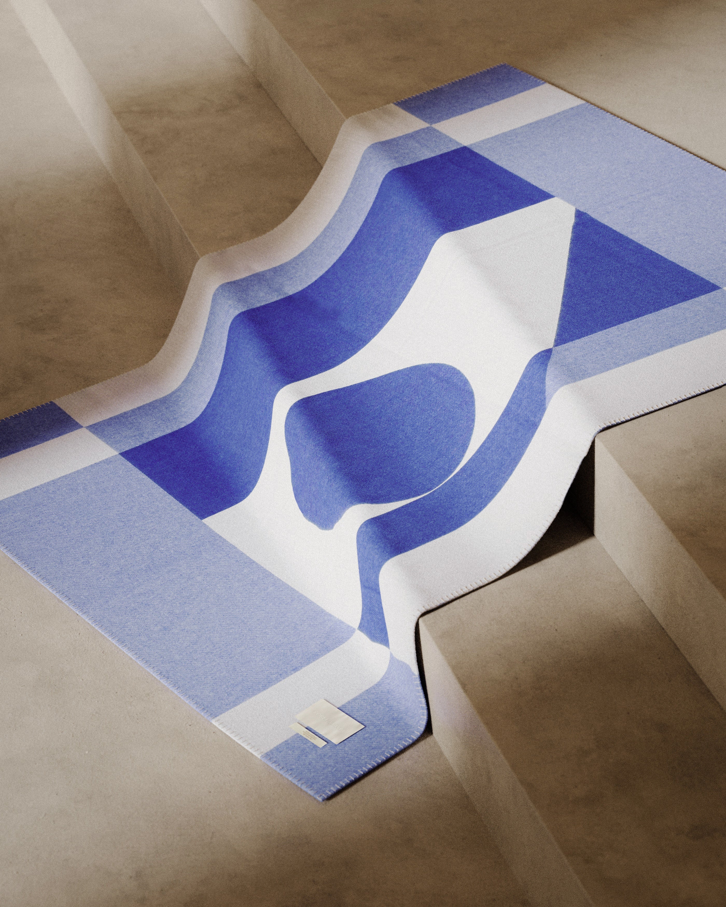 Koc BIG LOGO blue-beige