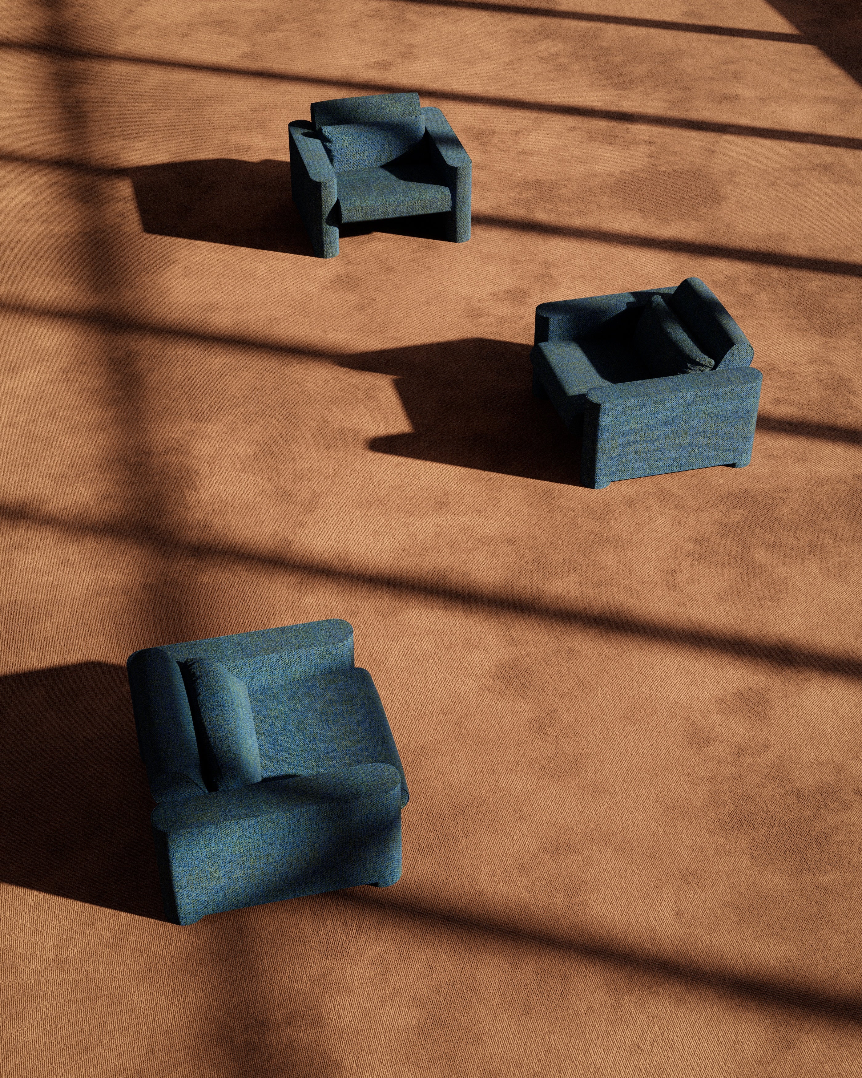 Upholstered ION Armchair