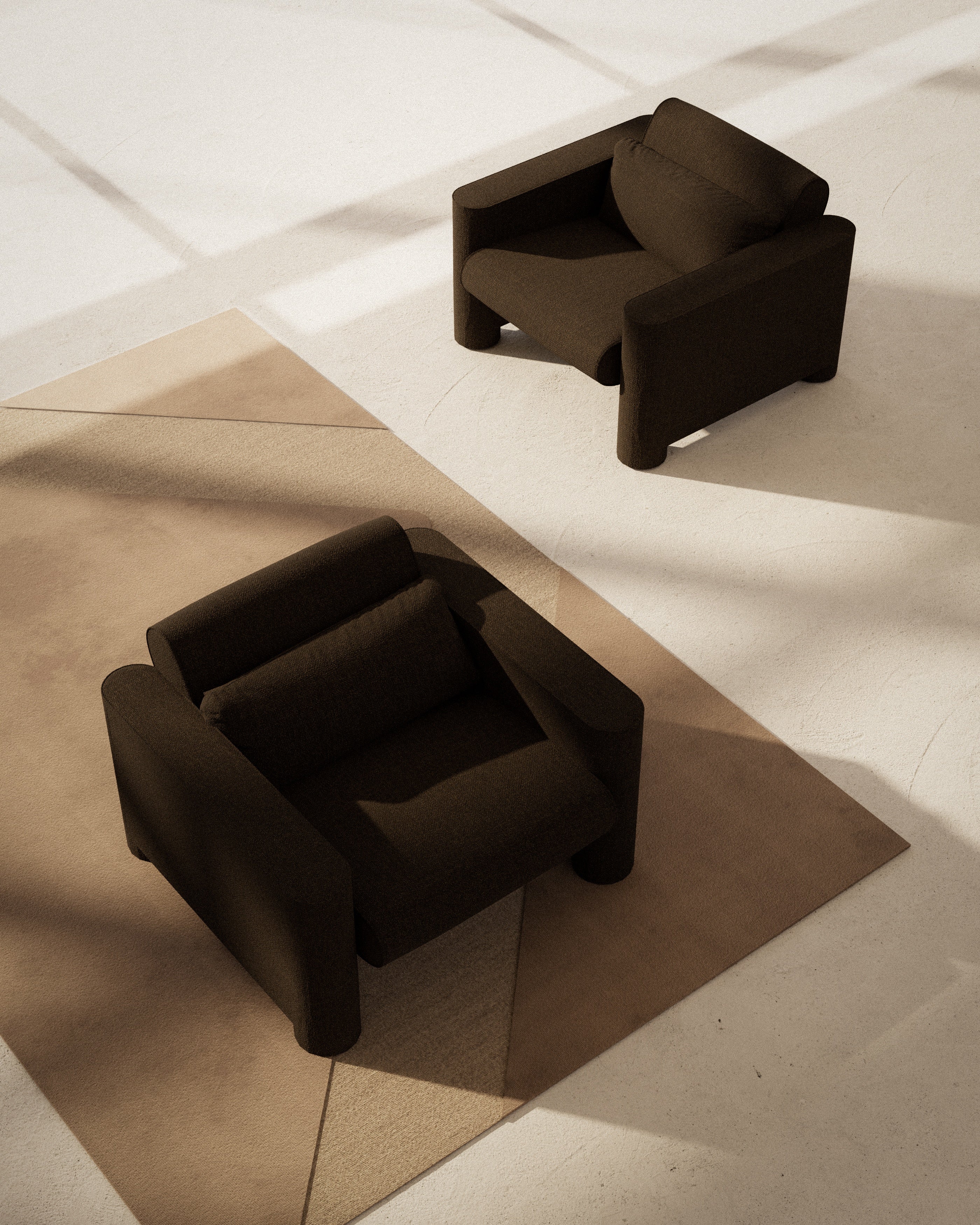 Upholstered ION Armchair